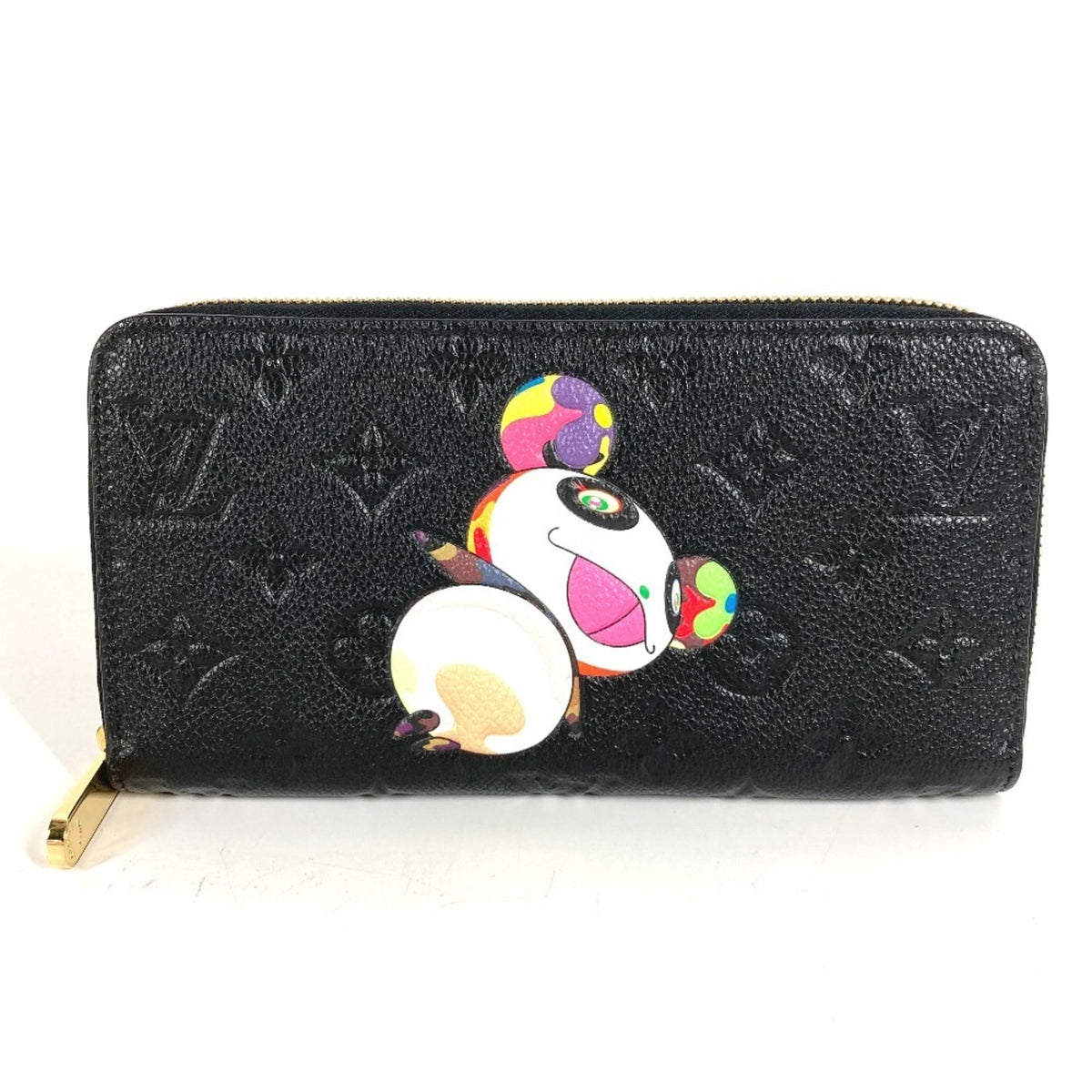 Louis Vuitton Black Multi-Color Monogram Empreinte Long Wallet (Bi-Fold) (Pre-Owned)