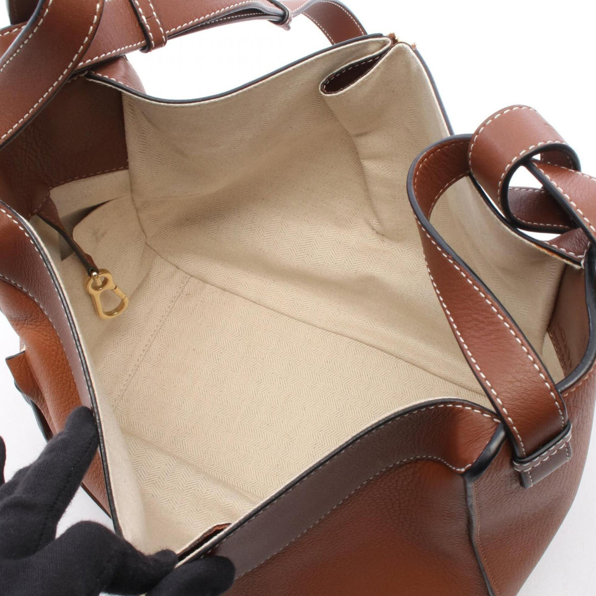Loewe Brown Leather Handbag (Pre-Owned)