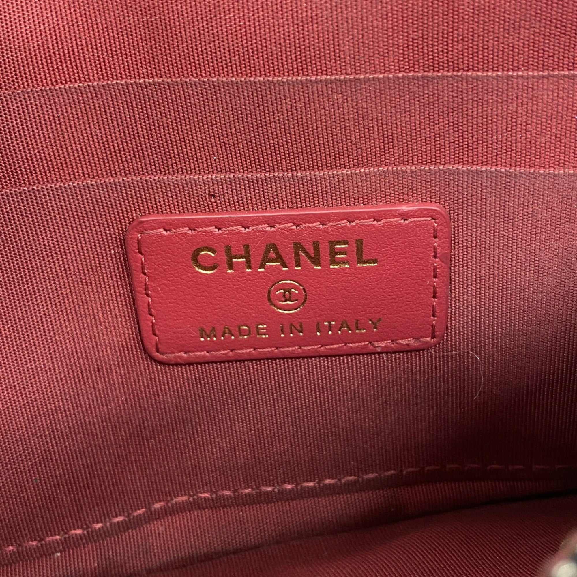 Chanel Black Leather Long Wallet (Bi-Fold) (Pre-Owned)