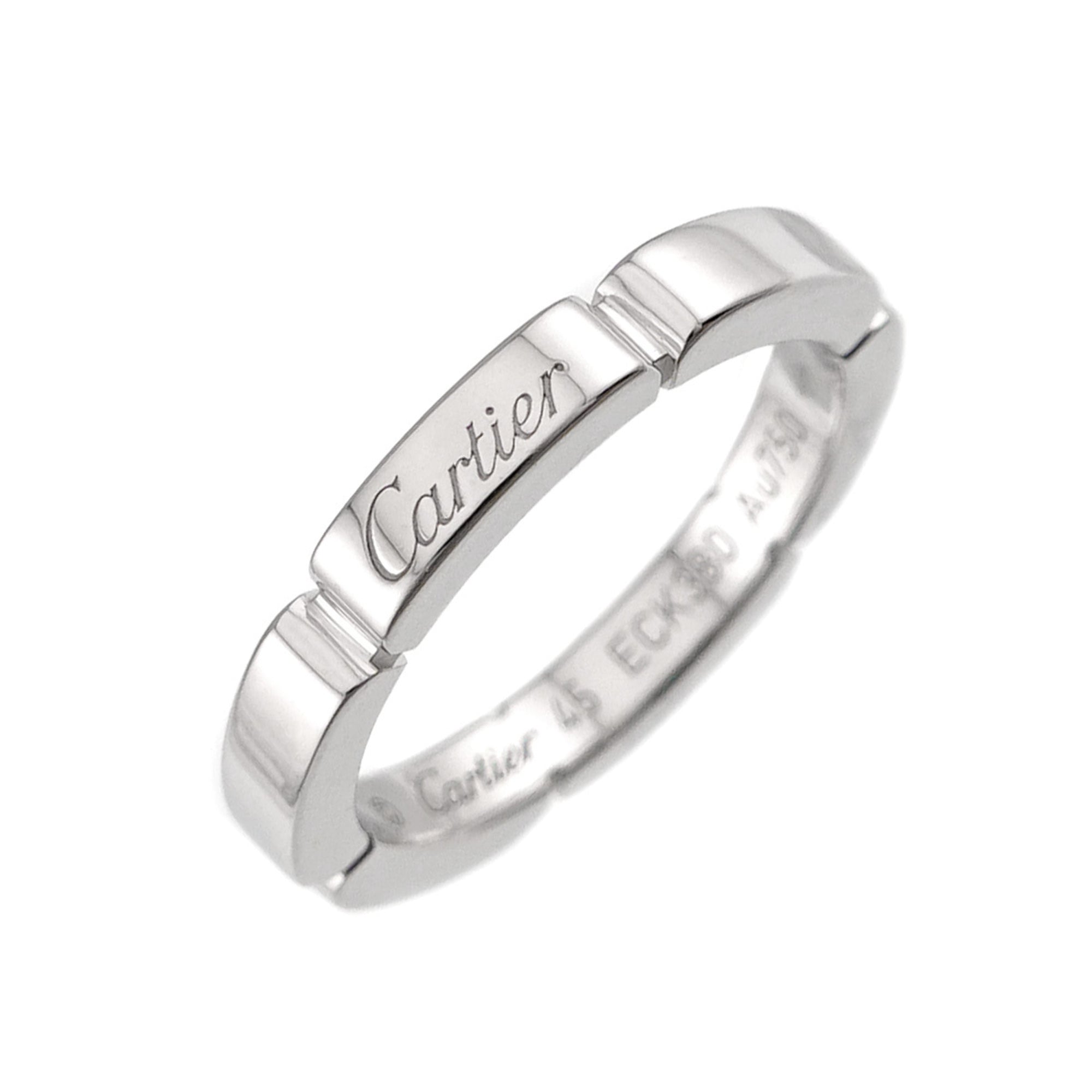Cartier White Gold (18K) Band Ring (Pre-Owned)