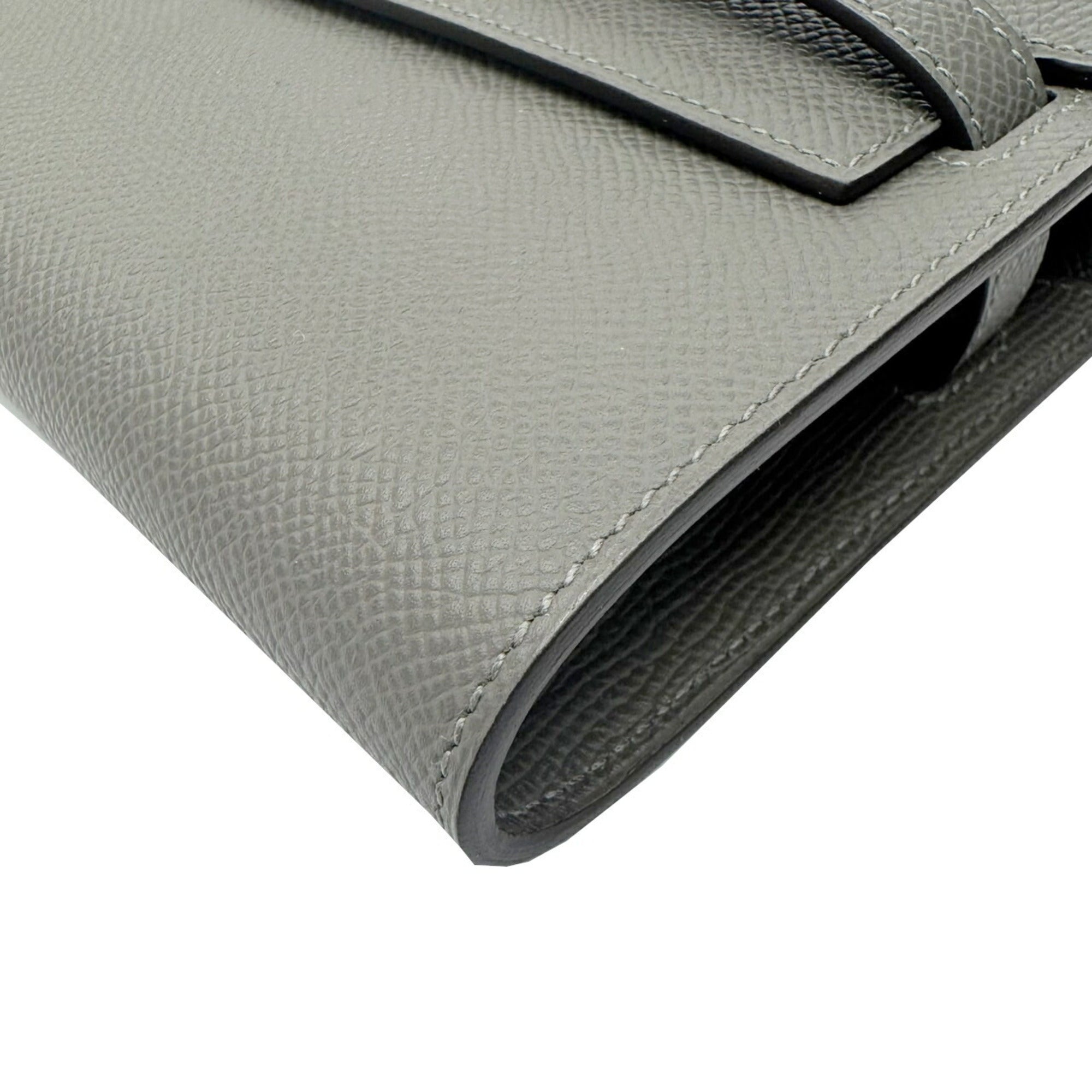 Hermes Epsom Leather Chain/Shoulder Wallet (Pre-Owned)