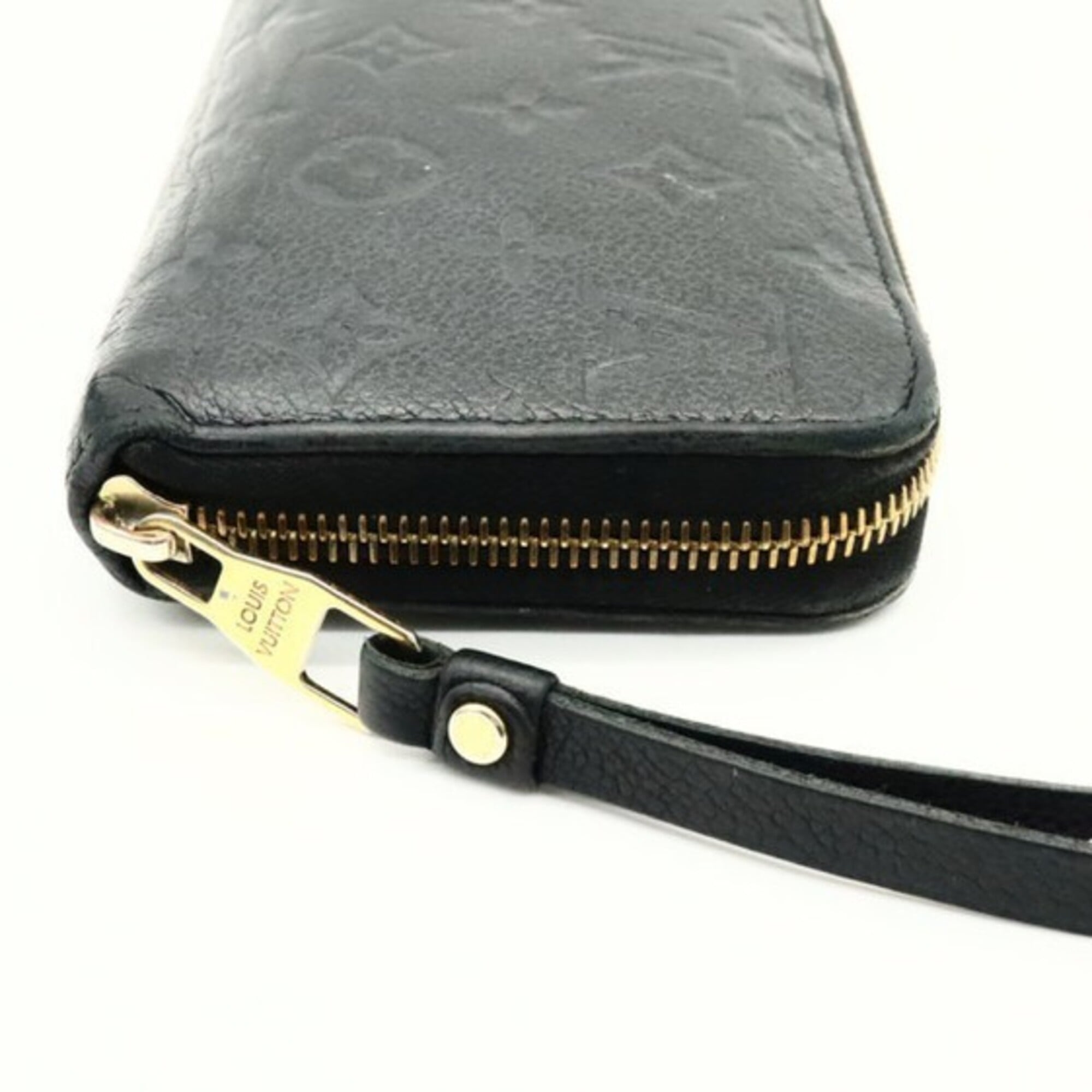 Louis Vuitton Infini Navy Monogram Empreinte Long Wallet (Bi-Fold) (Pre-Owned)