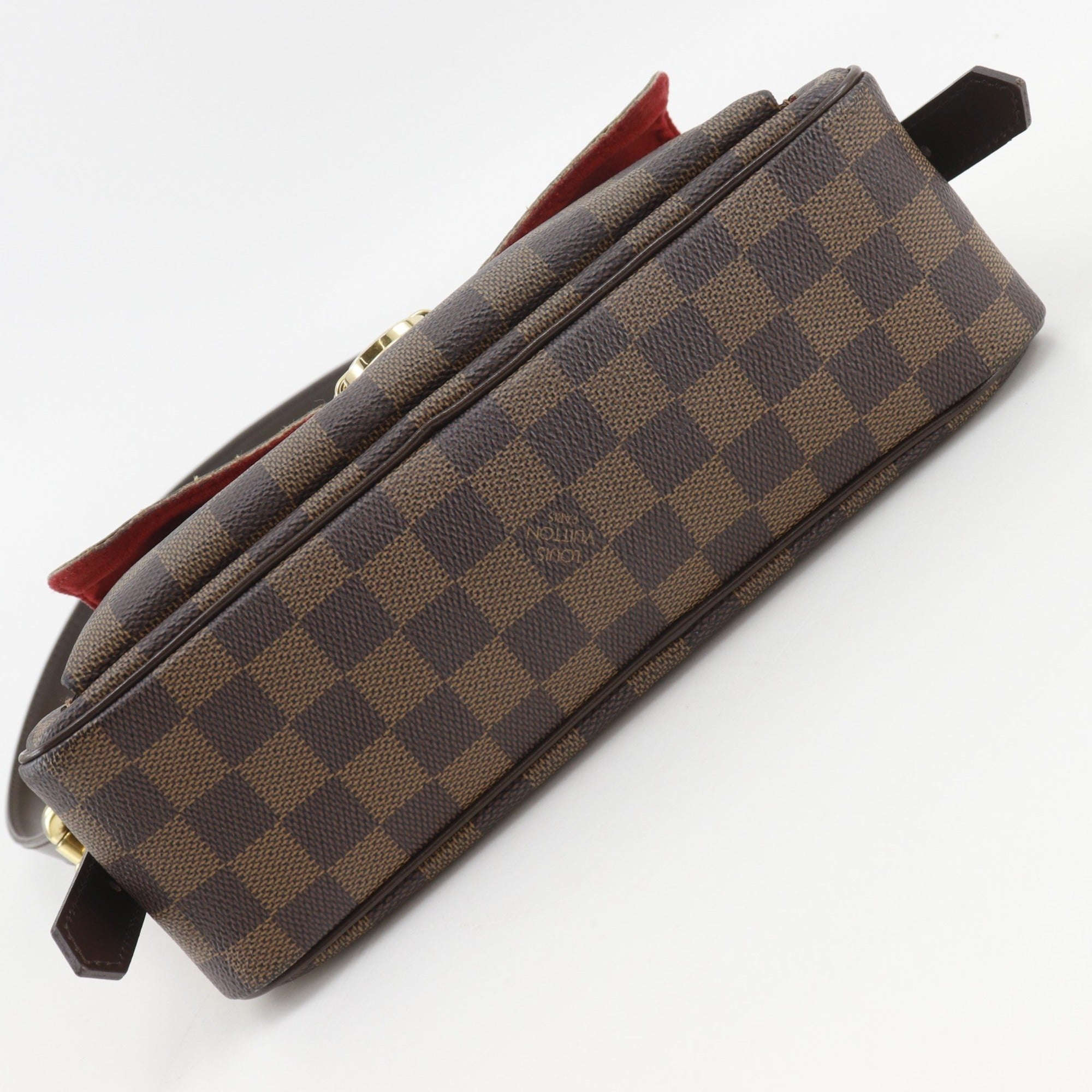 Louis Vuitton Damier Brown Damier Canvas Shoulder Bag (Pre-Owned)