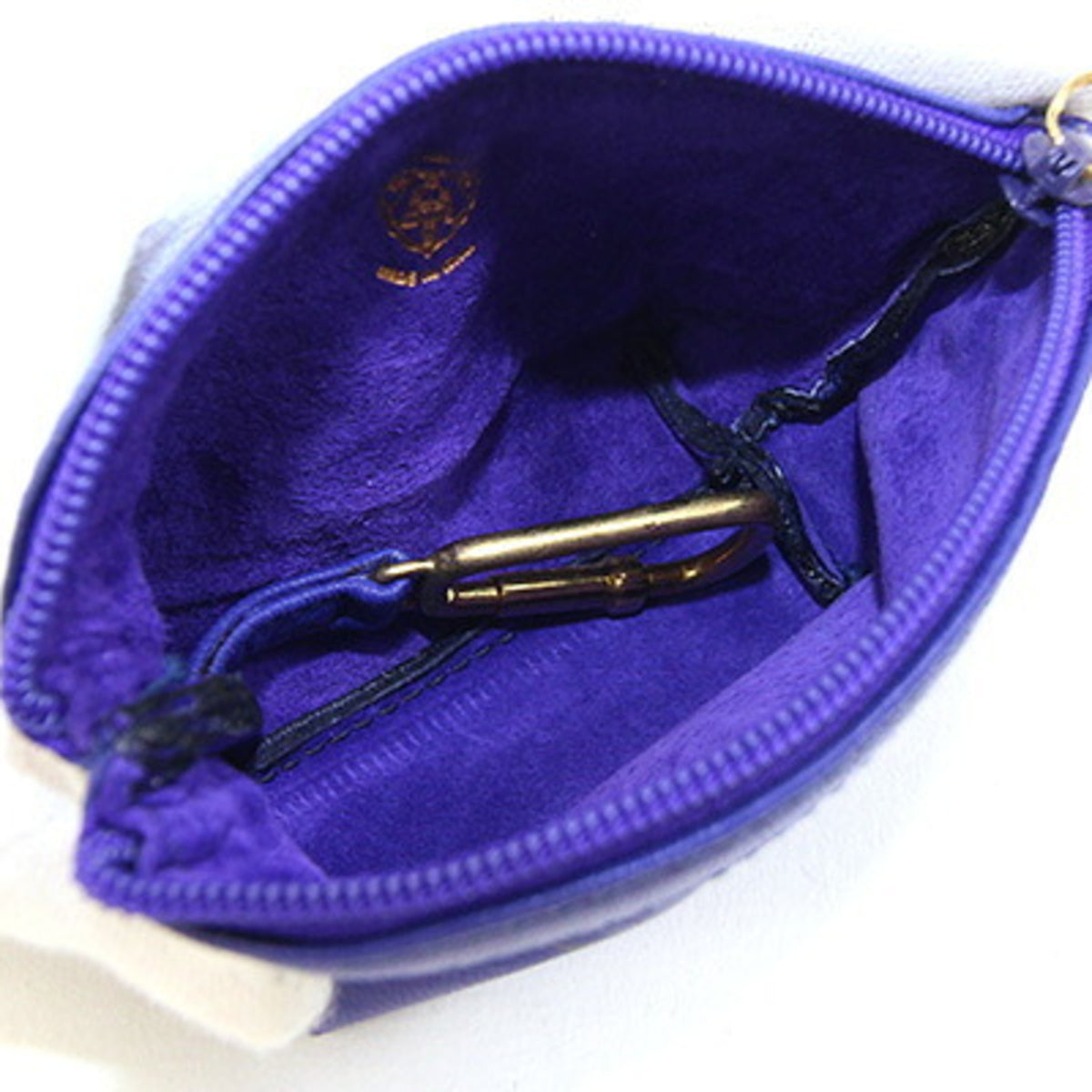 Gucci Blue Leather Coin Purse/Coin Case (Pre-Owned)