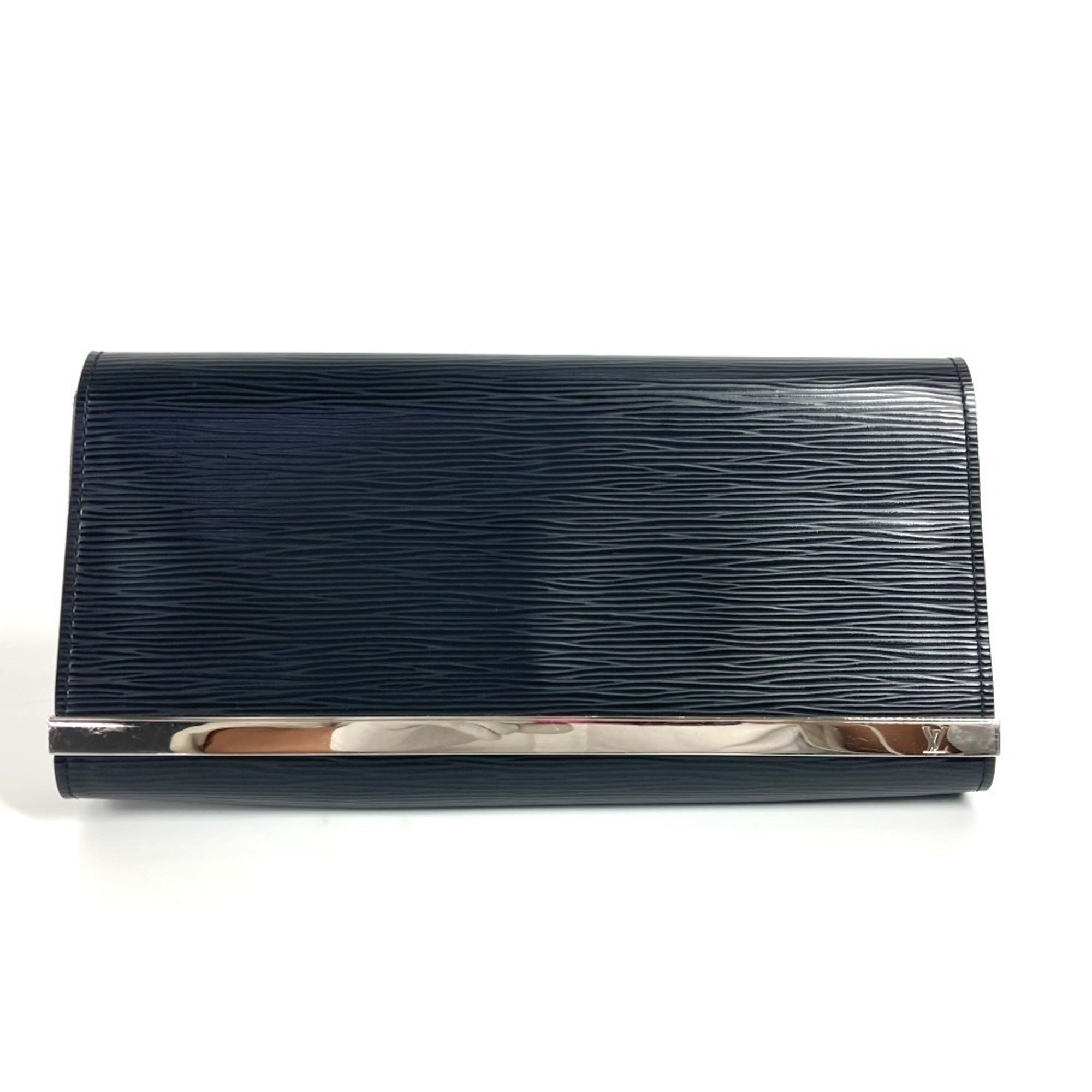 Louis Vuitton Black Epi Leather Clutch Bag Shoulder Bag (Pre-Owned)