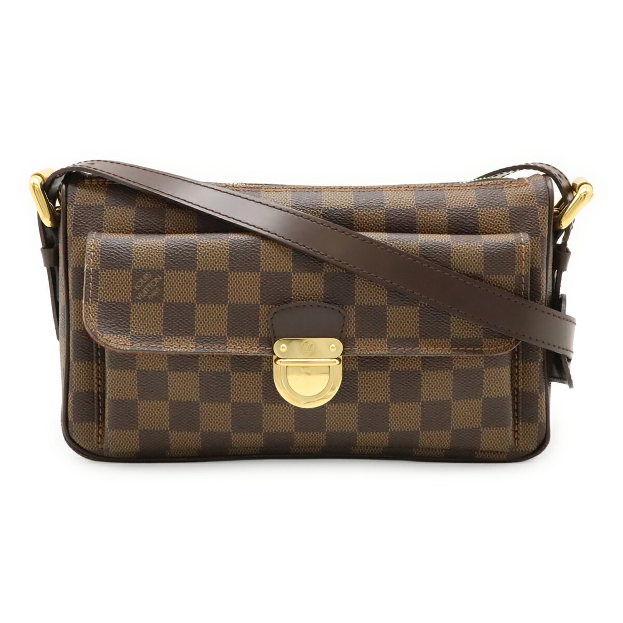 Louis Vuitton Brown Pvc Shoulder Bag (Pre-Owned)