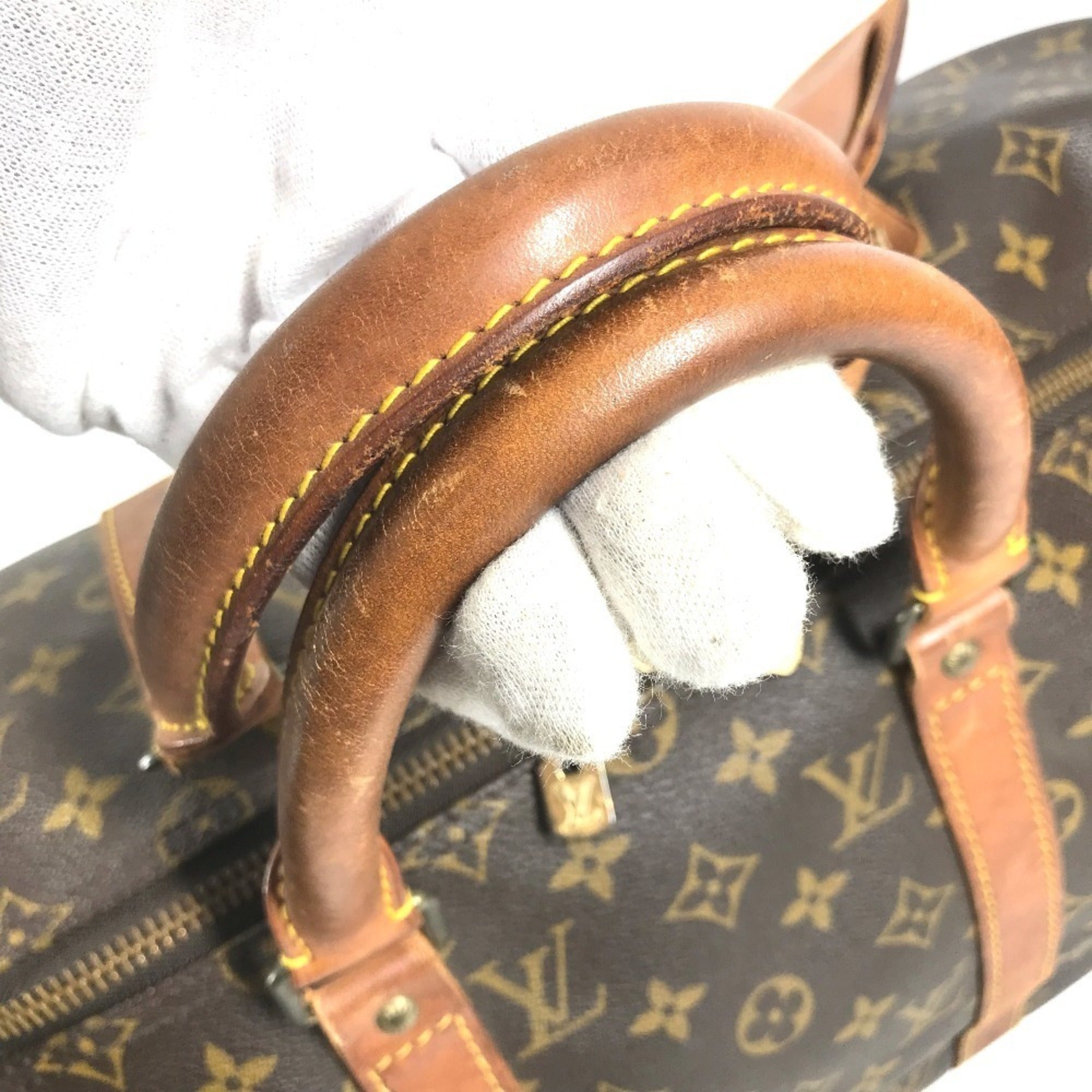Louis Vuitton Monogram Brown Monogram Boston Bag Handbag (Pre-Owned)