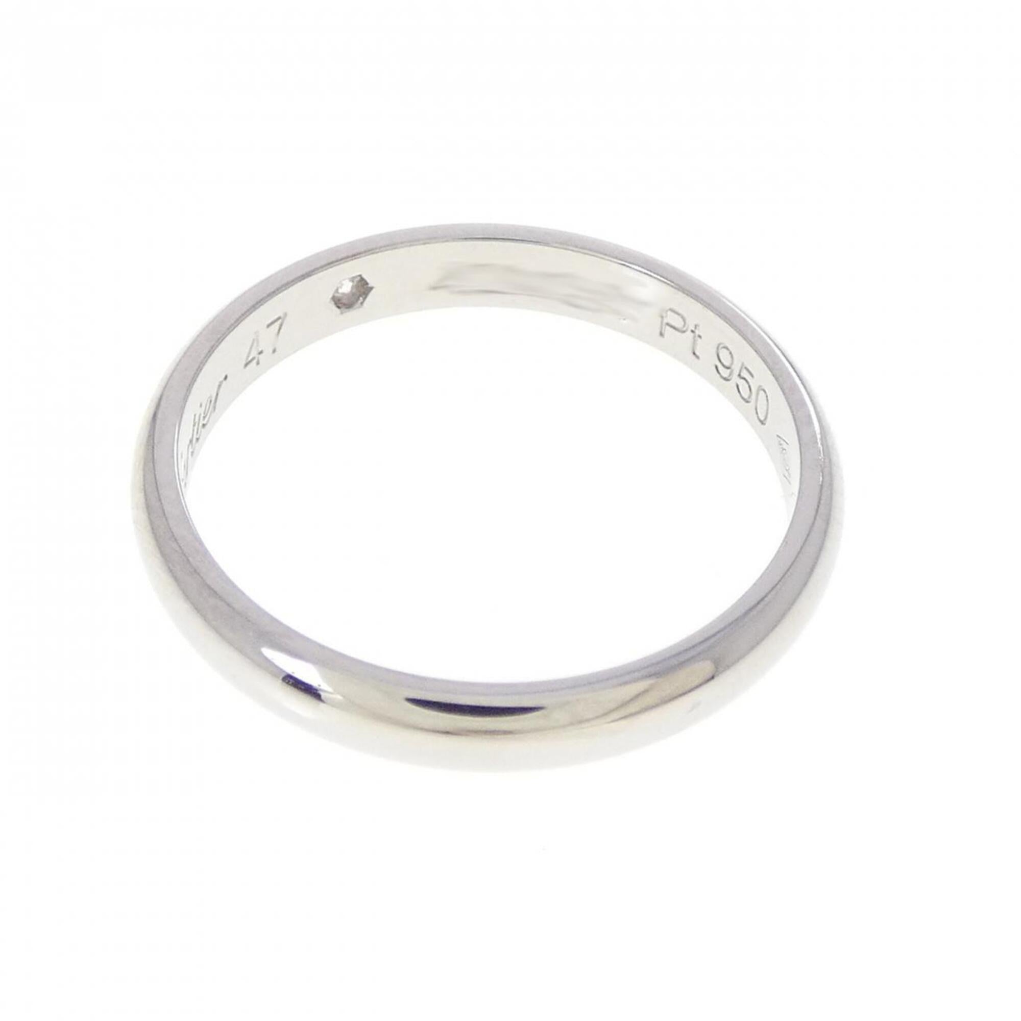 Cartier Platinum 950 Band Ring (Pre-Owned)
