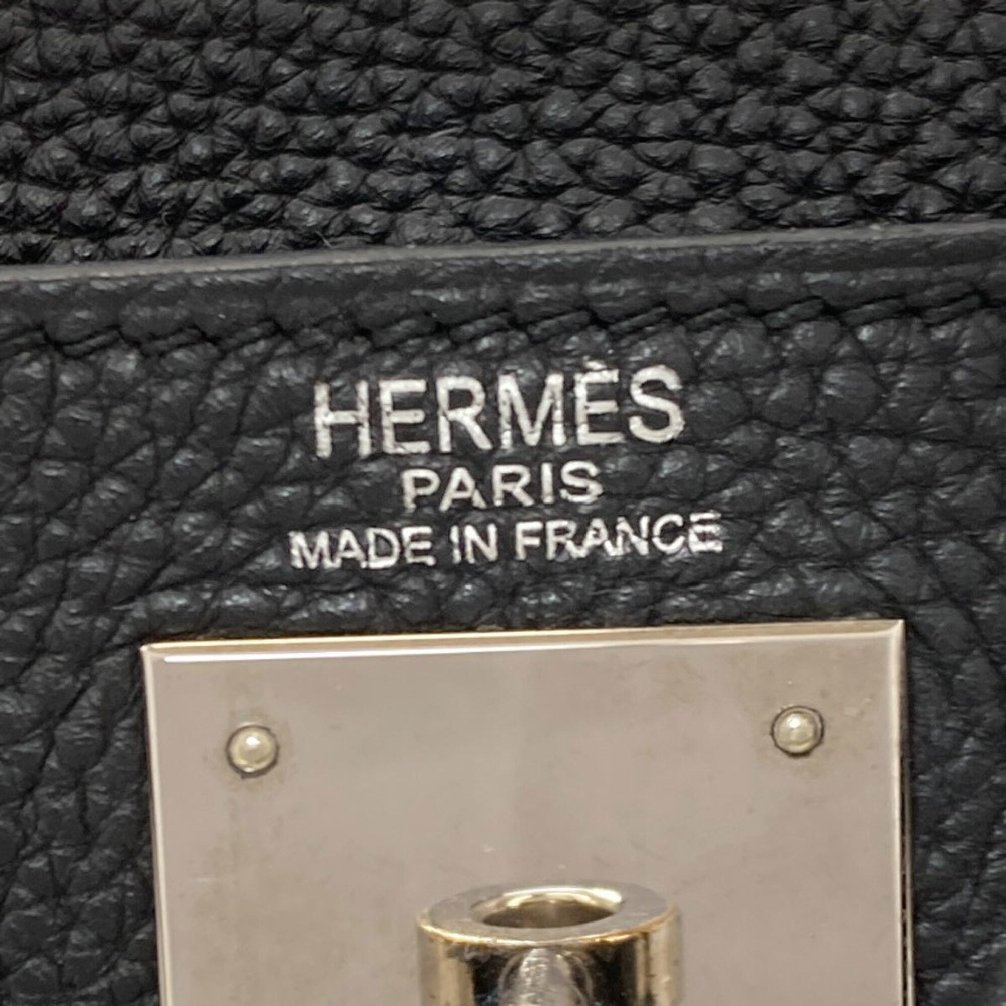 Hermes Kelly Black Handbag (Pre-Owned)