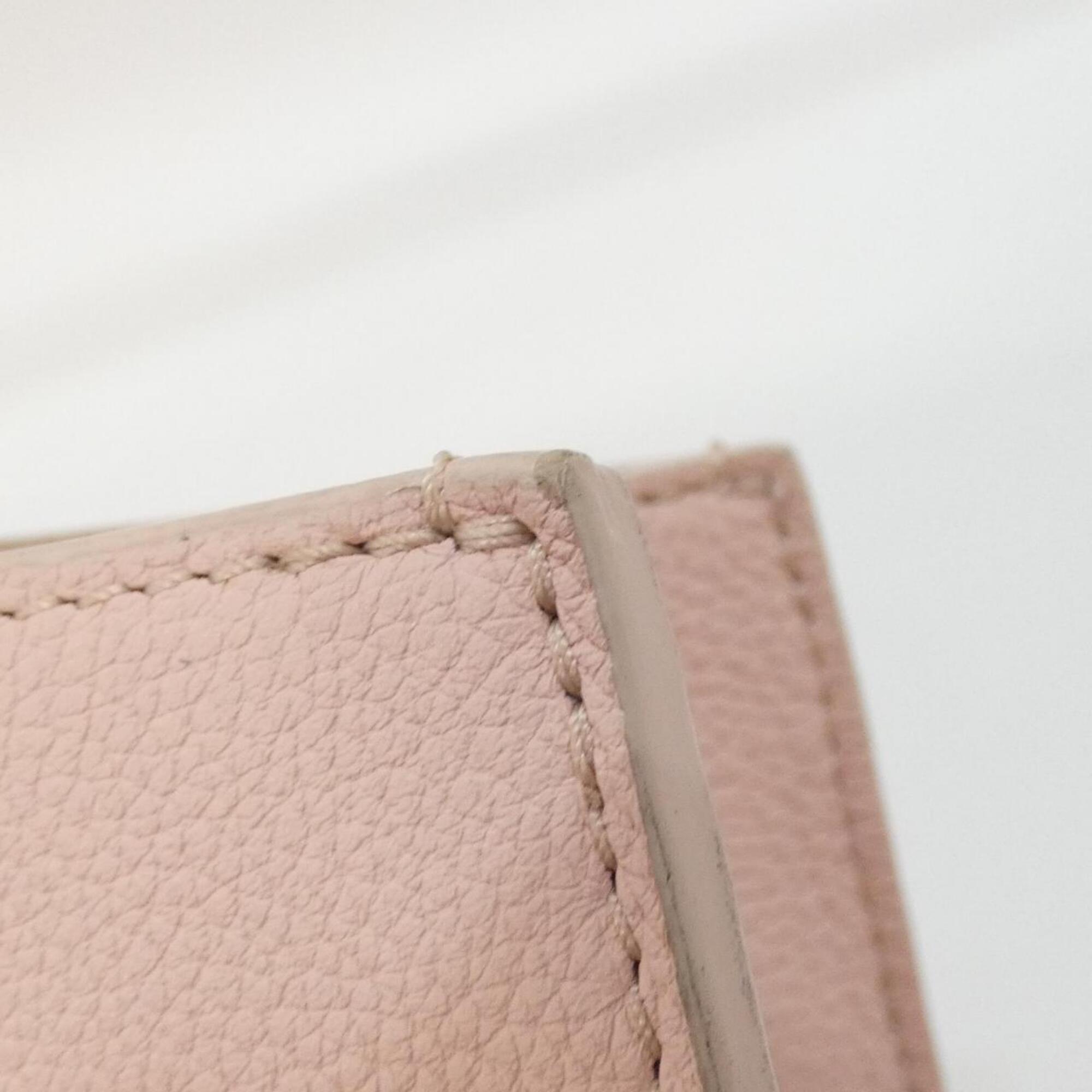 Louis Vuitton Pink Rose Leather Handbag (Pre-Owned)