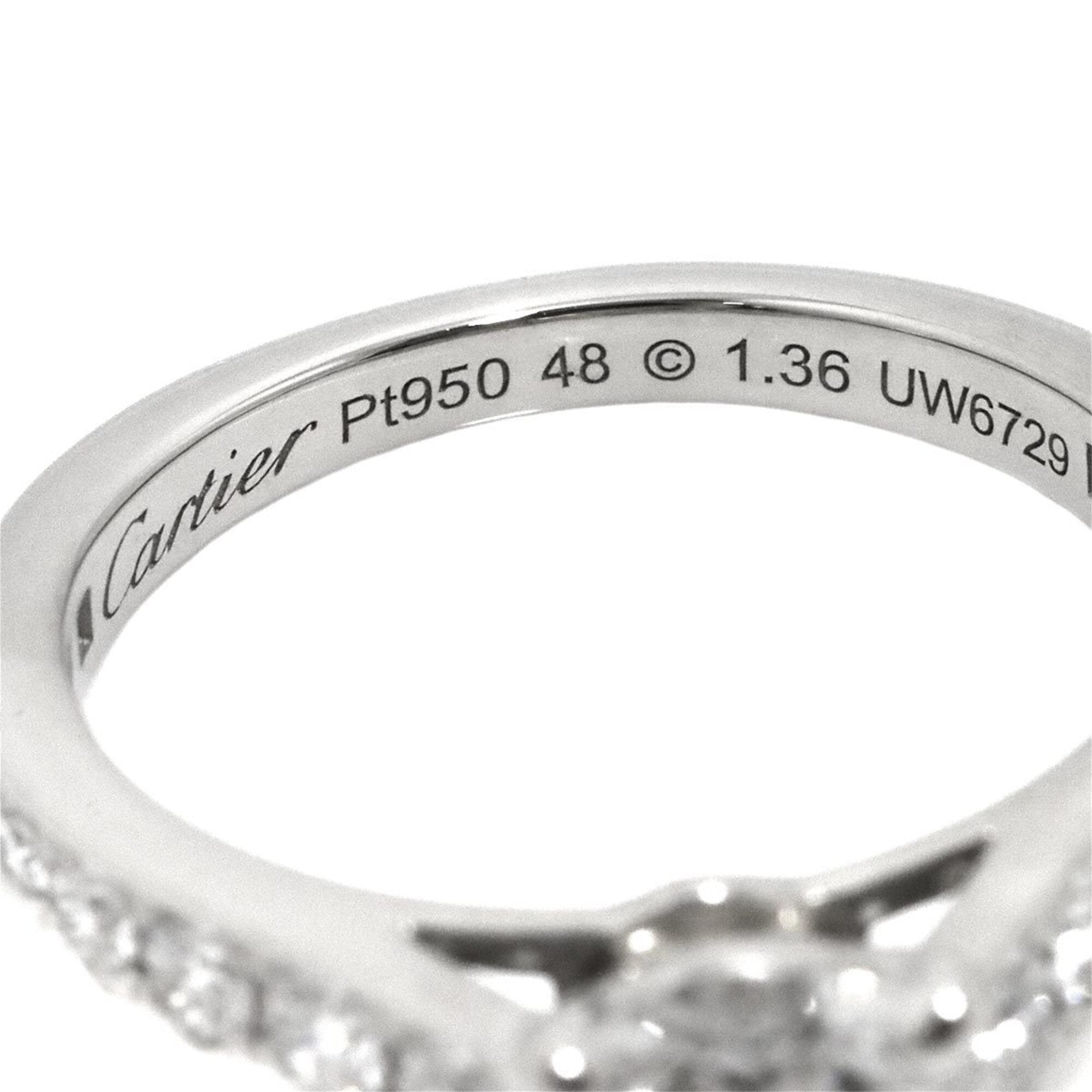 Cartier Platinum 950 Band Ring (Pre-Owned)