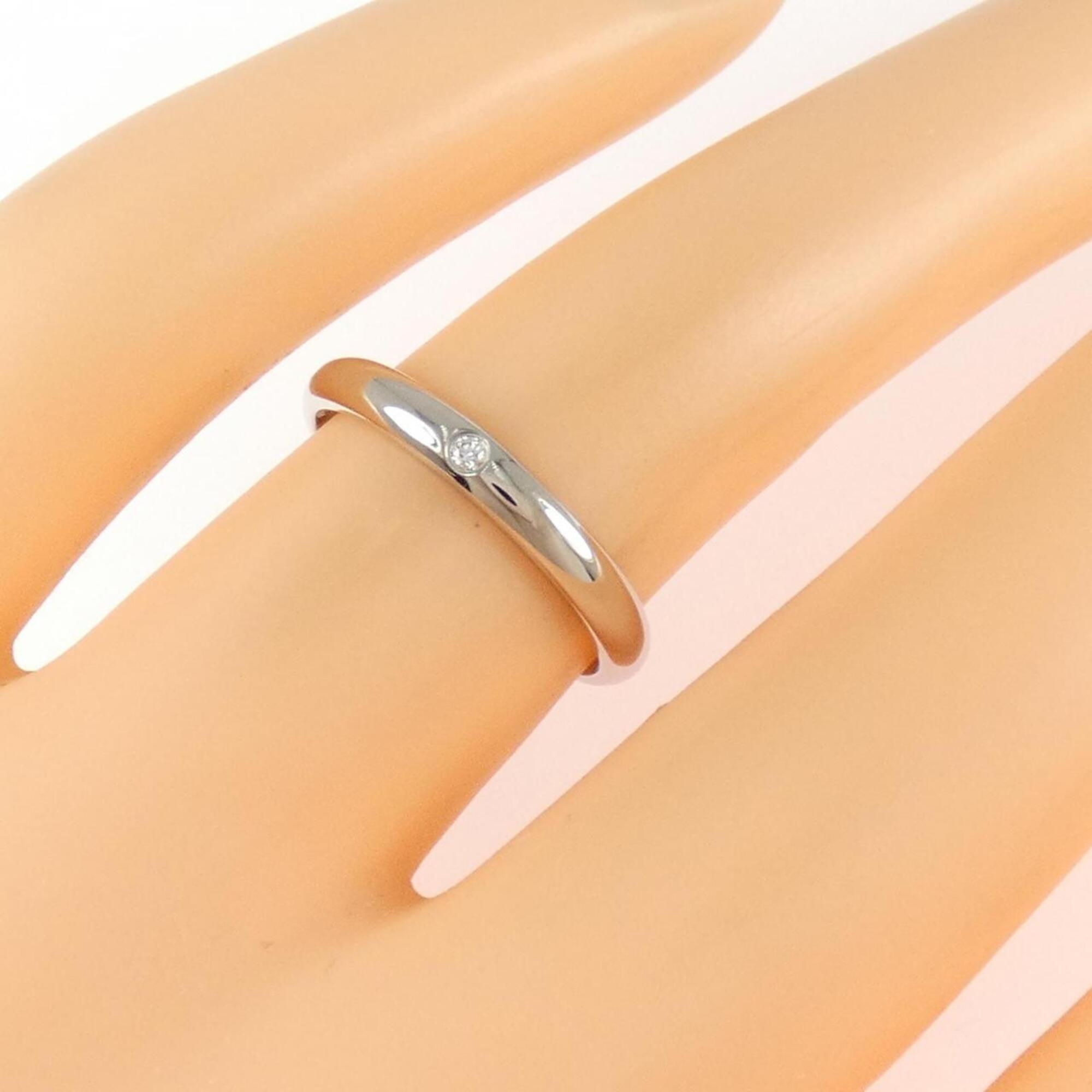Cartier Silver Platinum 950 Wedding Ring (Pre-Owned)