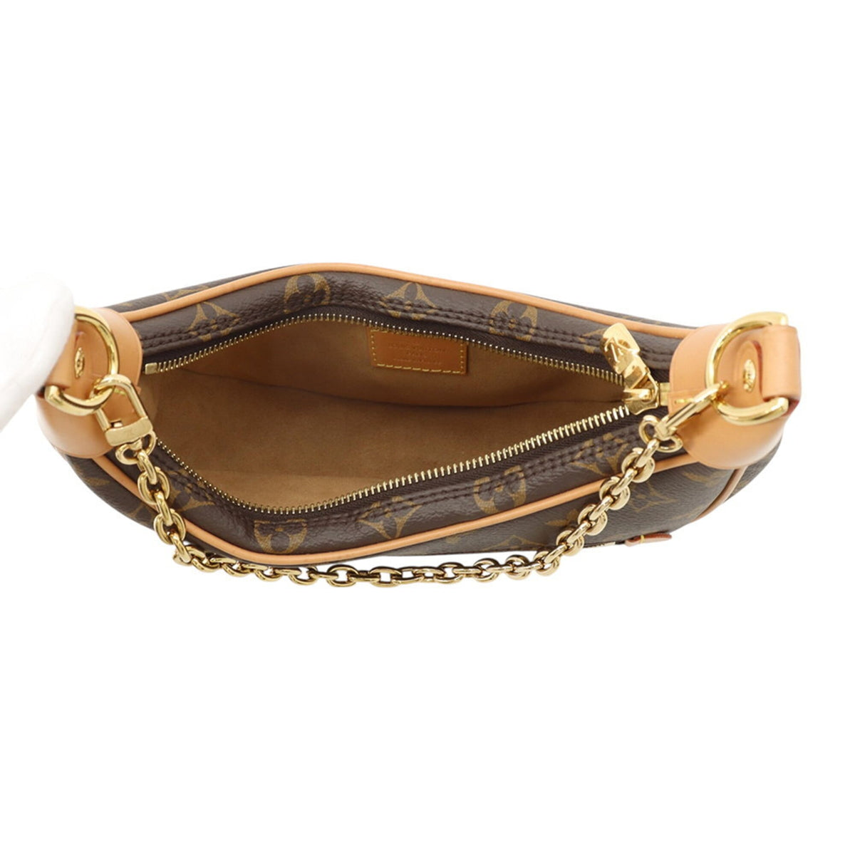 Louis Vuitton Beige Monogram Monogram Handbag Shoulder Bag (Pre-Owned)