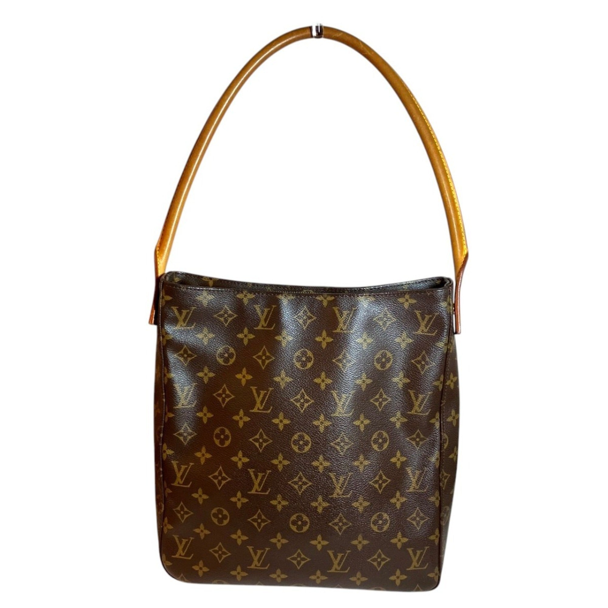 Louis Vuitton Brown Monogram Shoulder Bag (Pre-Owned)