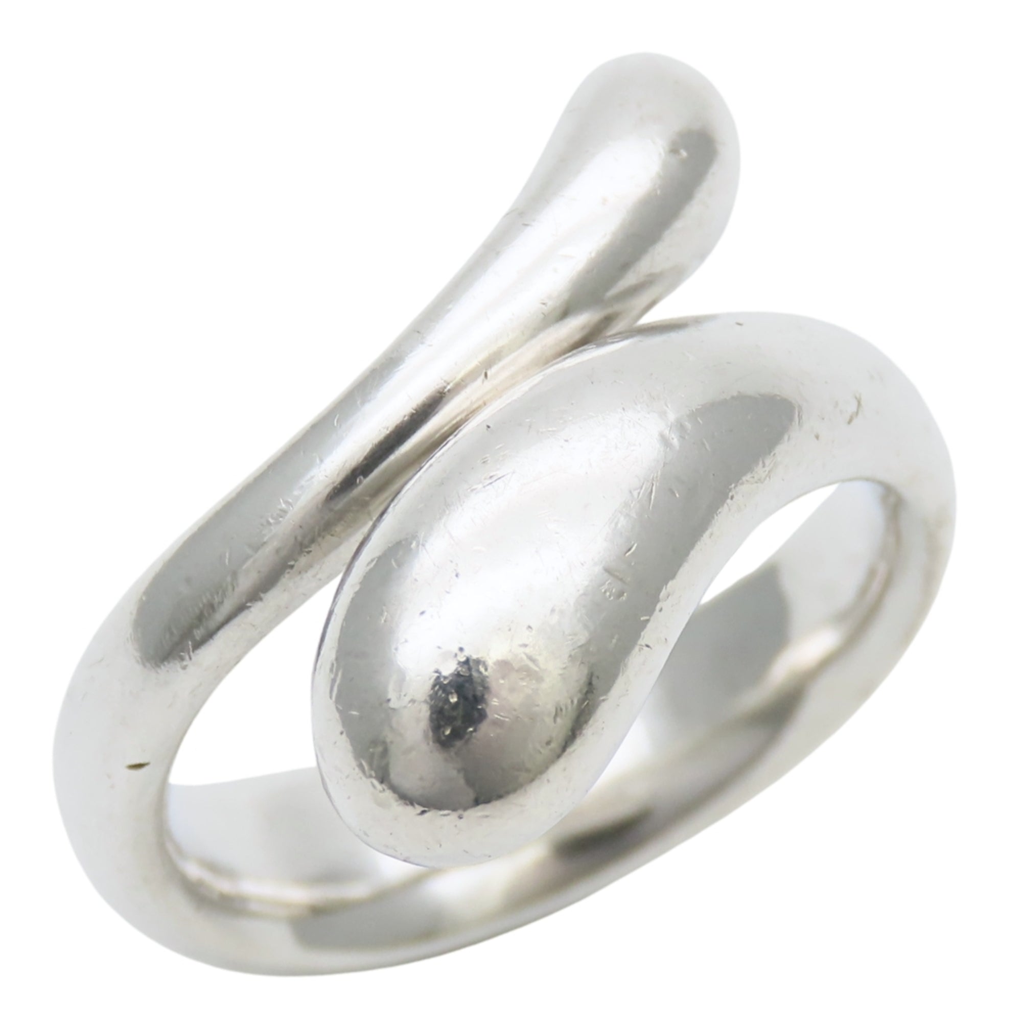 Tiffany Silver Silver 925 Band Ring (Pre-Owned)