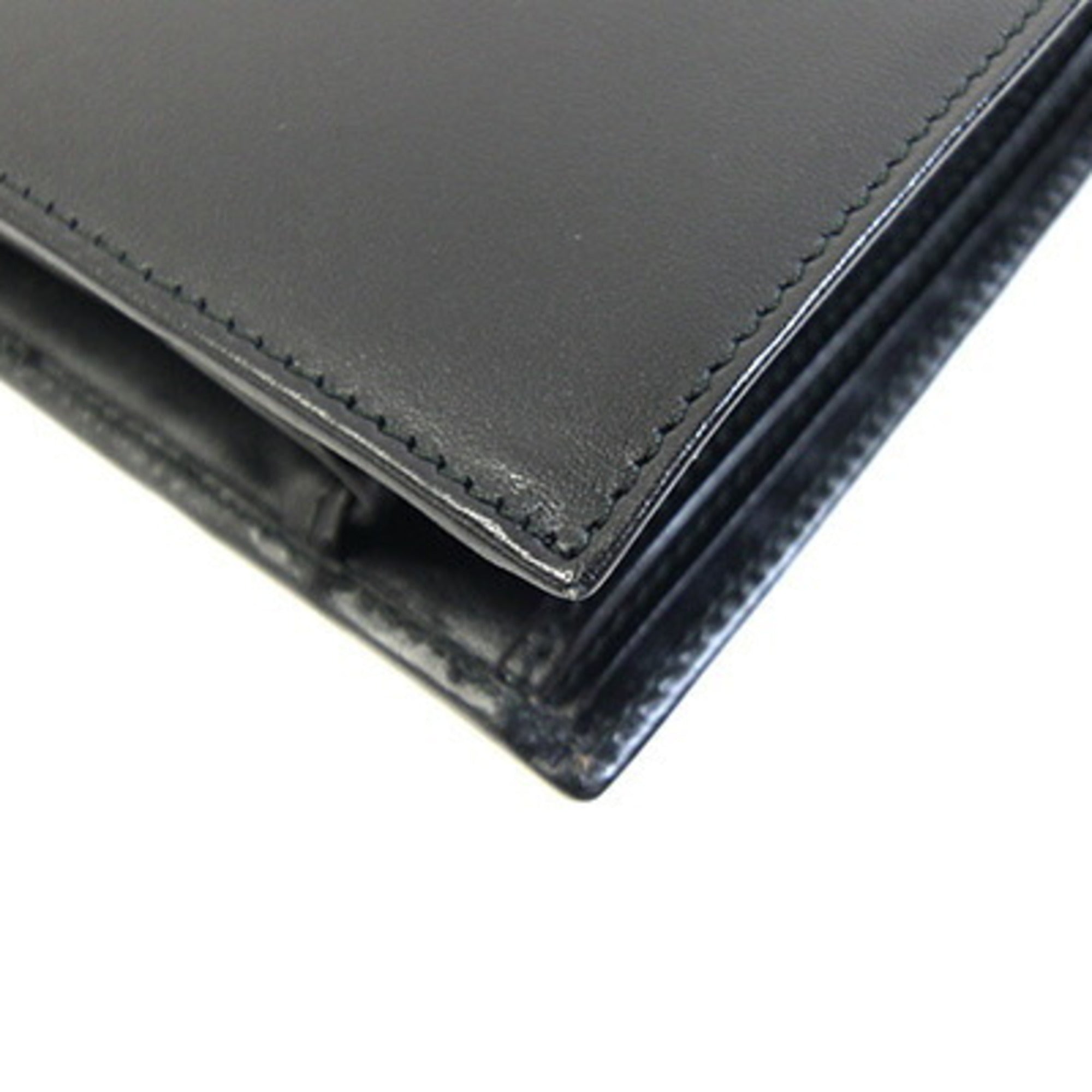 Gucci Black Leather Wallet (Bi-Fold) (Pre-Owned)