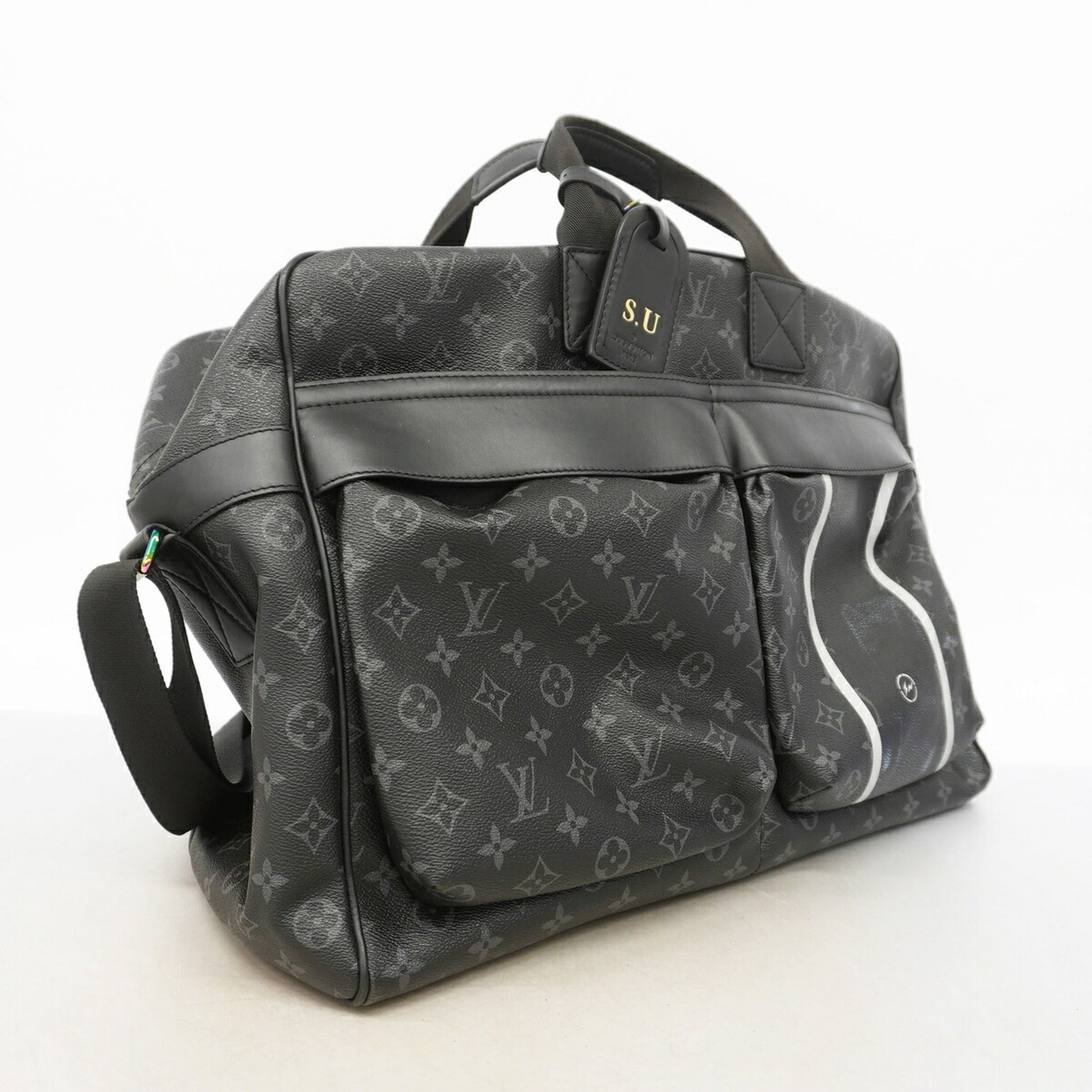 Louis Vuitton Black Boston Bag (Pre-Owned)