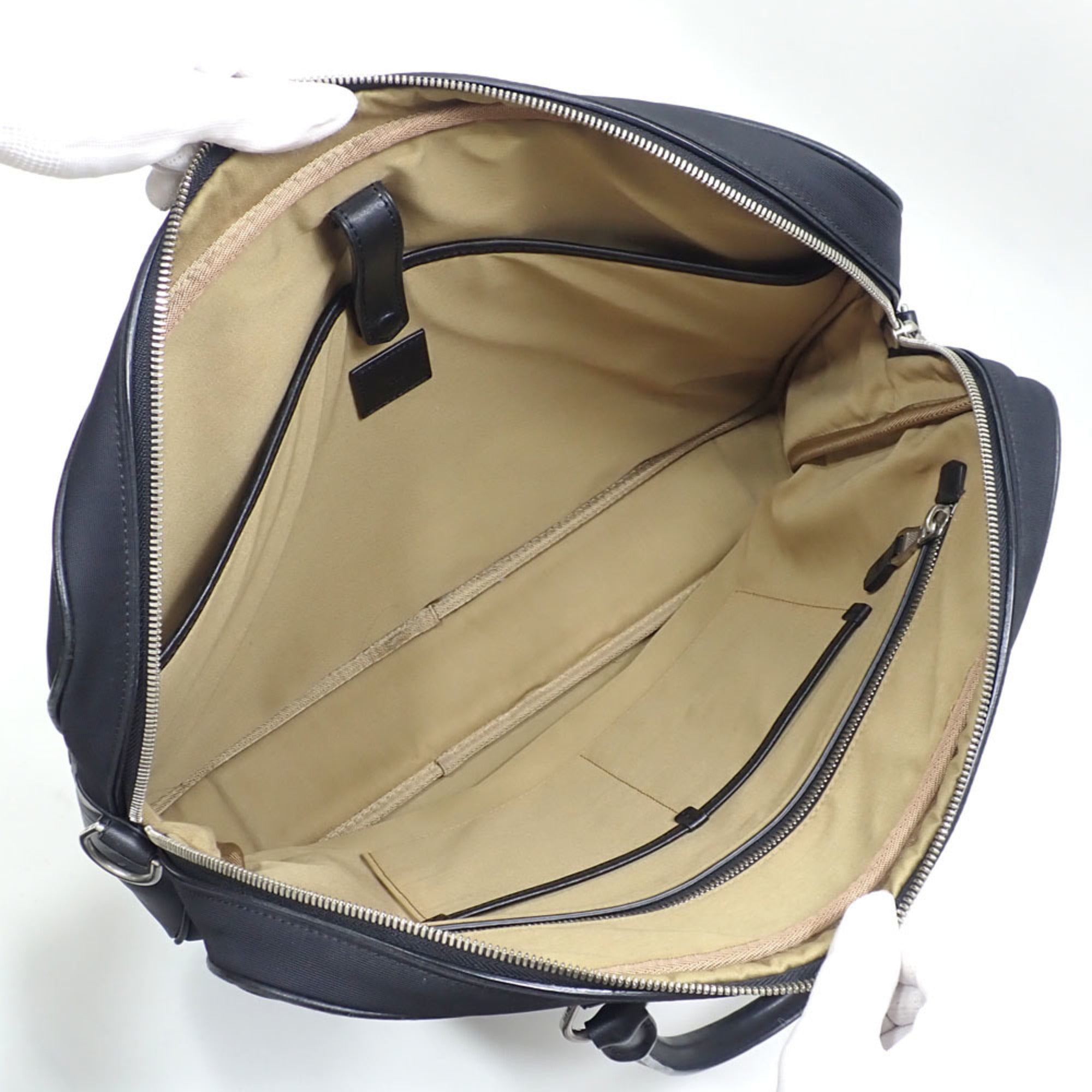 Dunhill Black Nylon Briefcase (Pre-Owned)