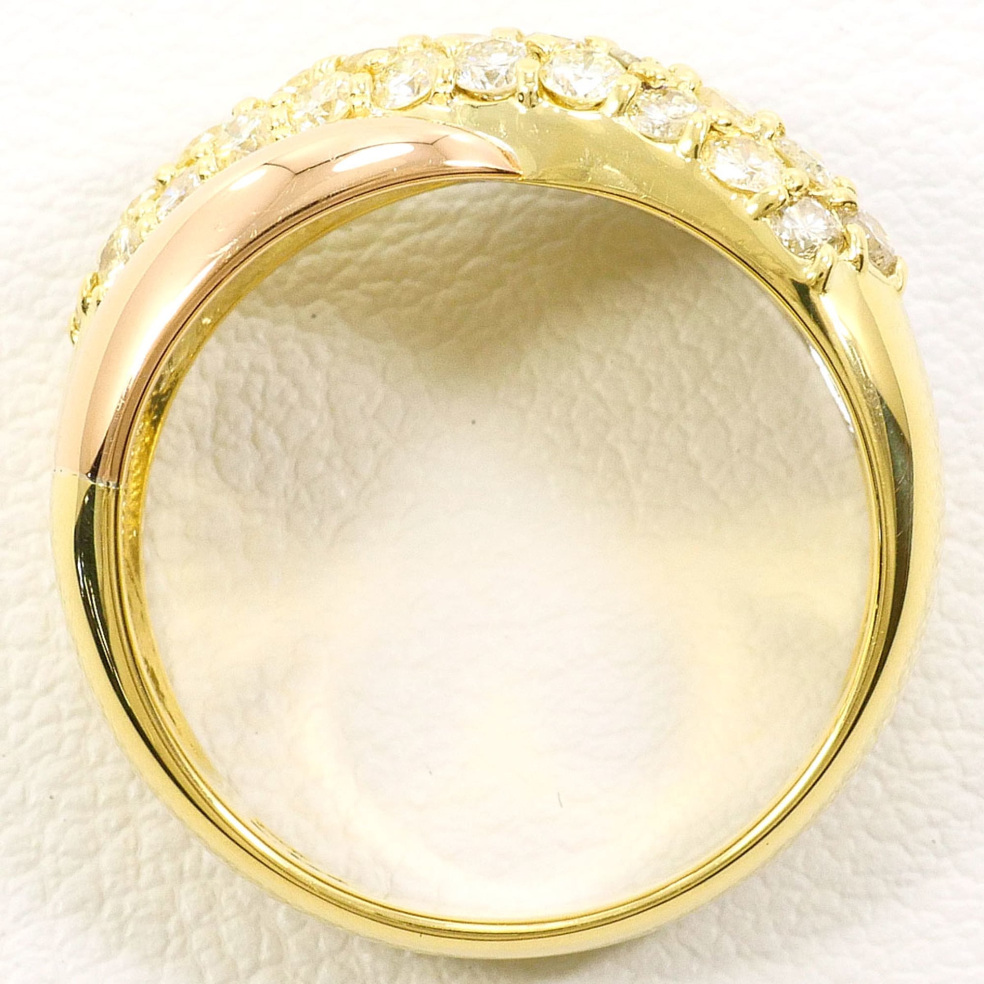 Unbranded Pink Gold Platinum Yellow Gold Yellow Gold (18K) Pink Gold (18K) Platinum 900 Band Ring (Pre-Owned)