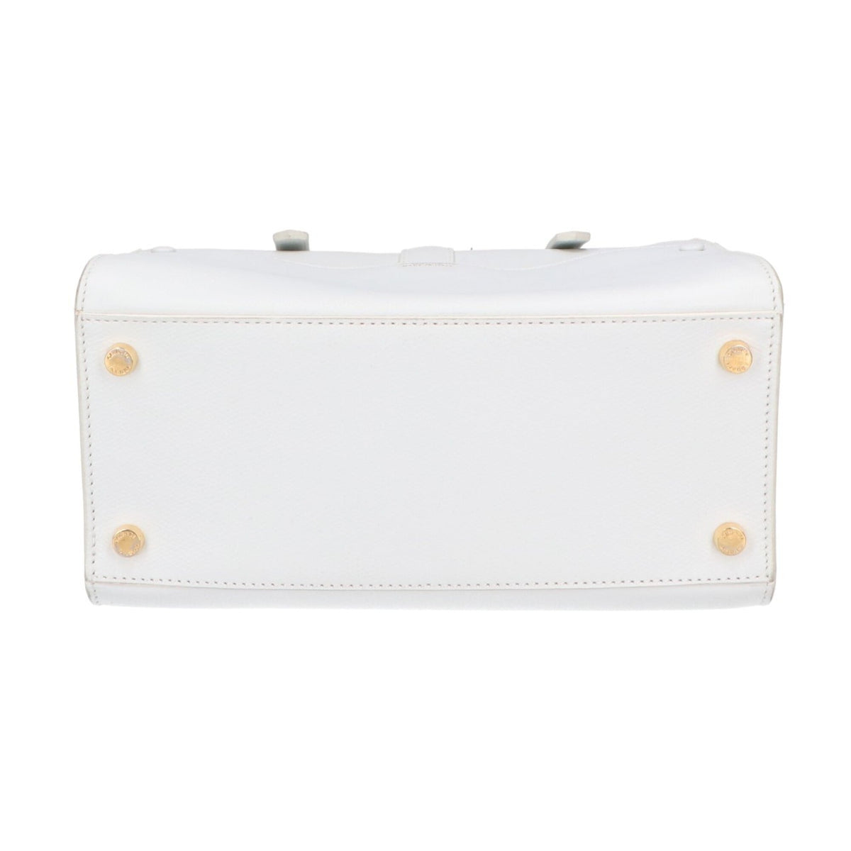 Giorgio Armani White Leather Handbag (Pre-Owned)