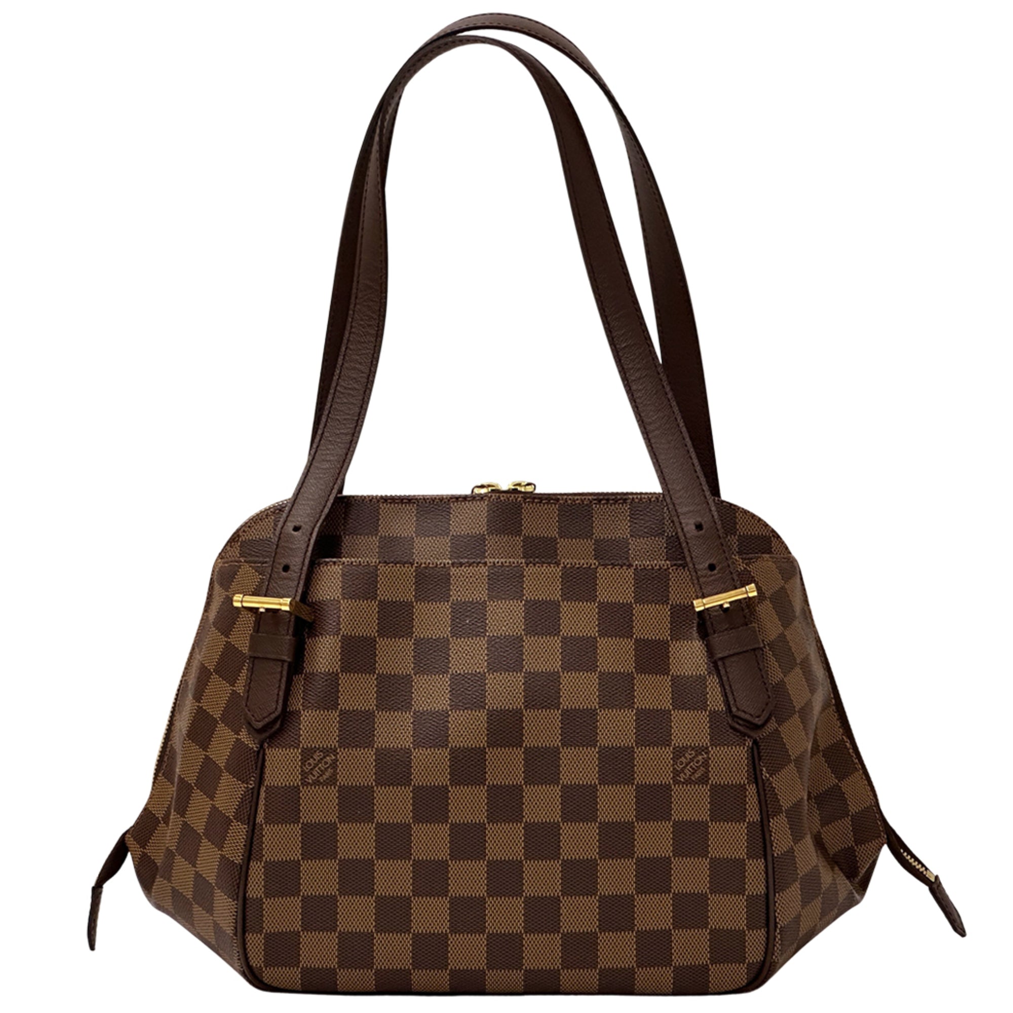 Louis Vuitton Damier Brown Ebene Damier Canvas Handbag Shoulder Bag (Pre-Owned)
