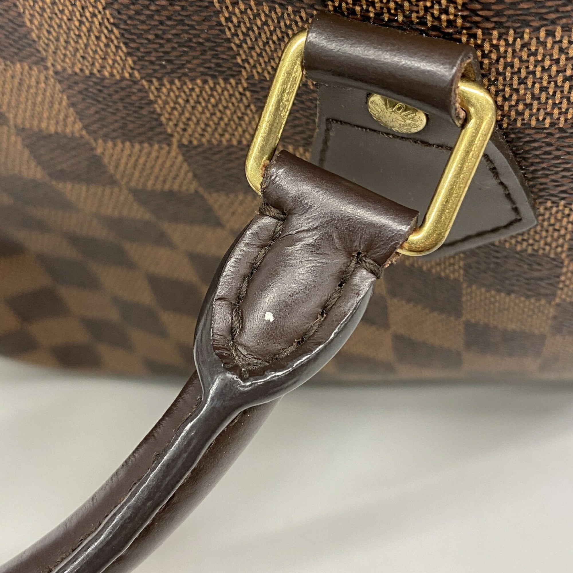 Louis Vuitton Ebene Handbag (Pre-Owned)
