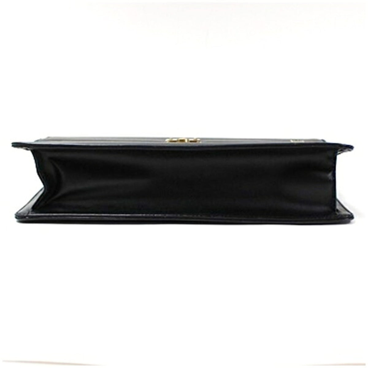 Dunhill Beige Black Leather Clutch Bag (Pre-Owned)