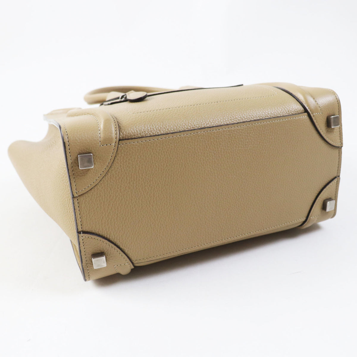 Celine Beige Leather Handbag (Pre-Owned)