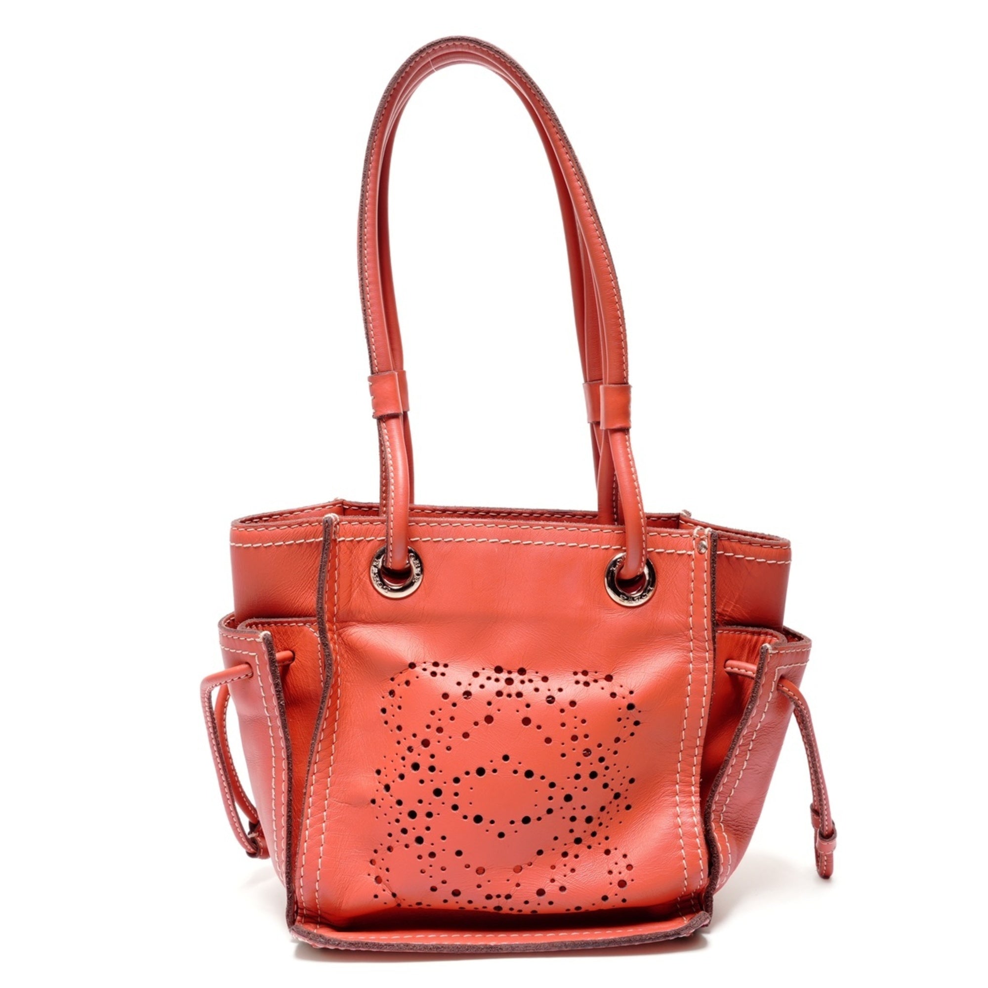 Loewe Orange Handbag (Pre-Owned)