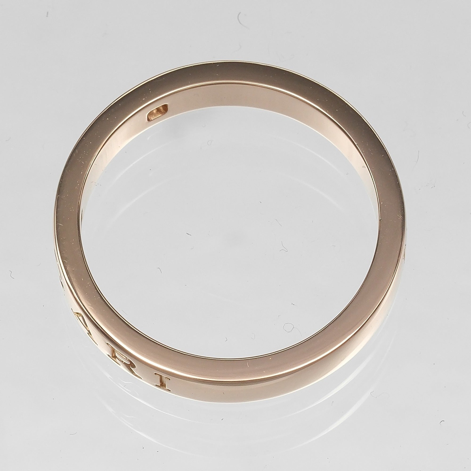 Bvlgari Pink Gold (18K) Band Ring (Pre-Owned)