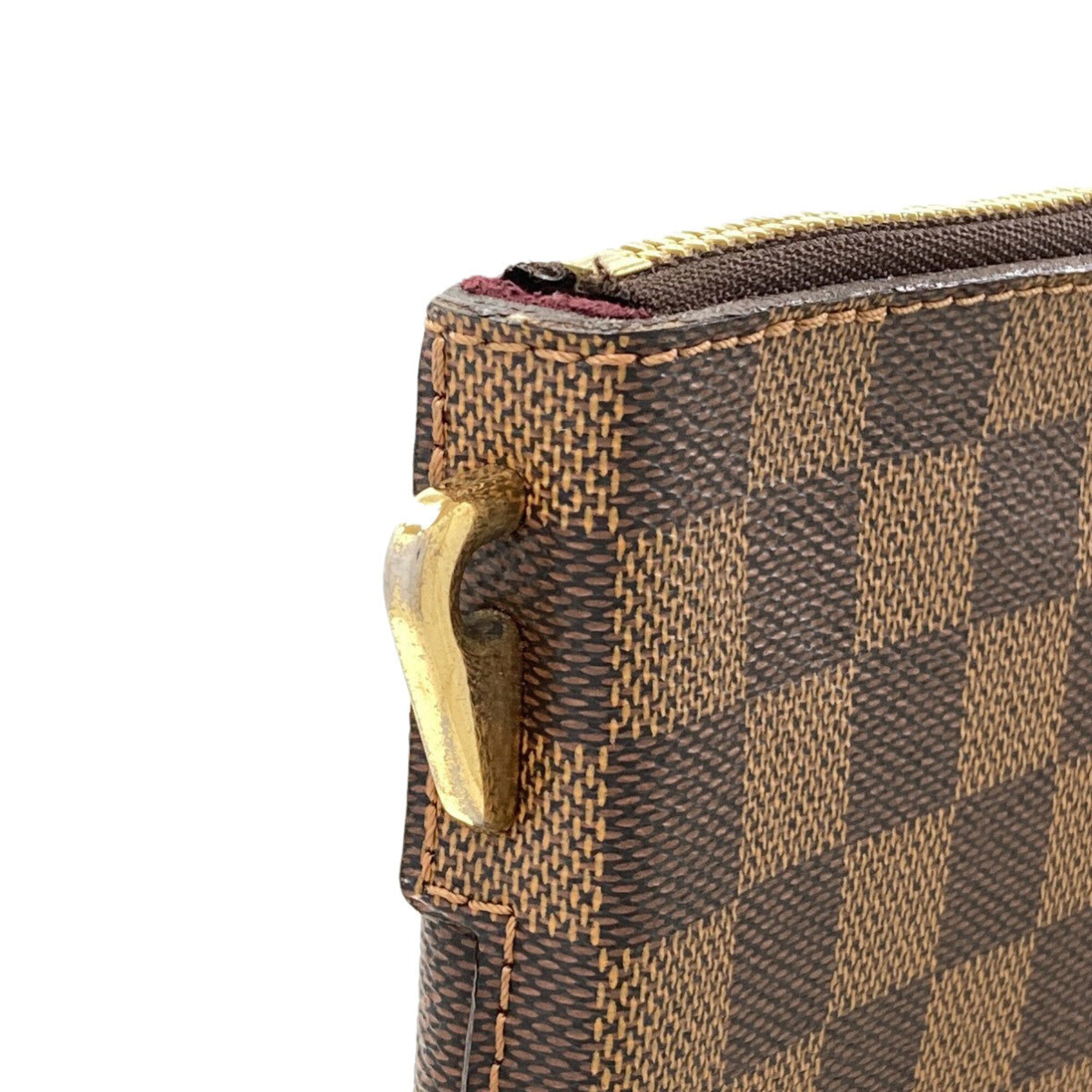 Louis Vuitton Damier Damier Canvas Ebene Damier Canvas Handbag (Pre-Owned)