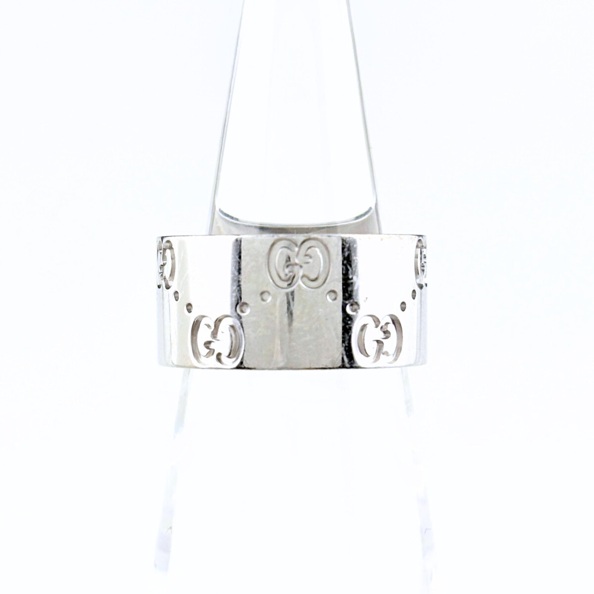 Gucci White Gold (18K) Band Ring (Pre-Owned)
