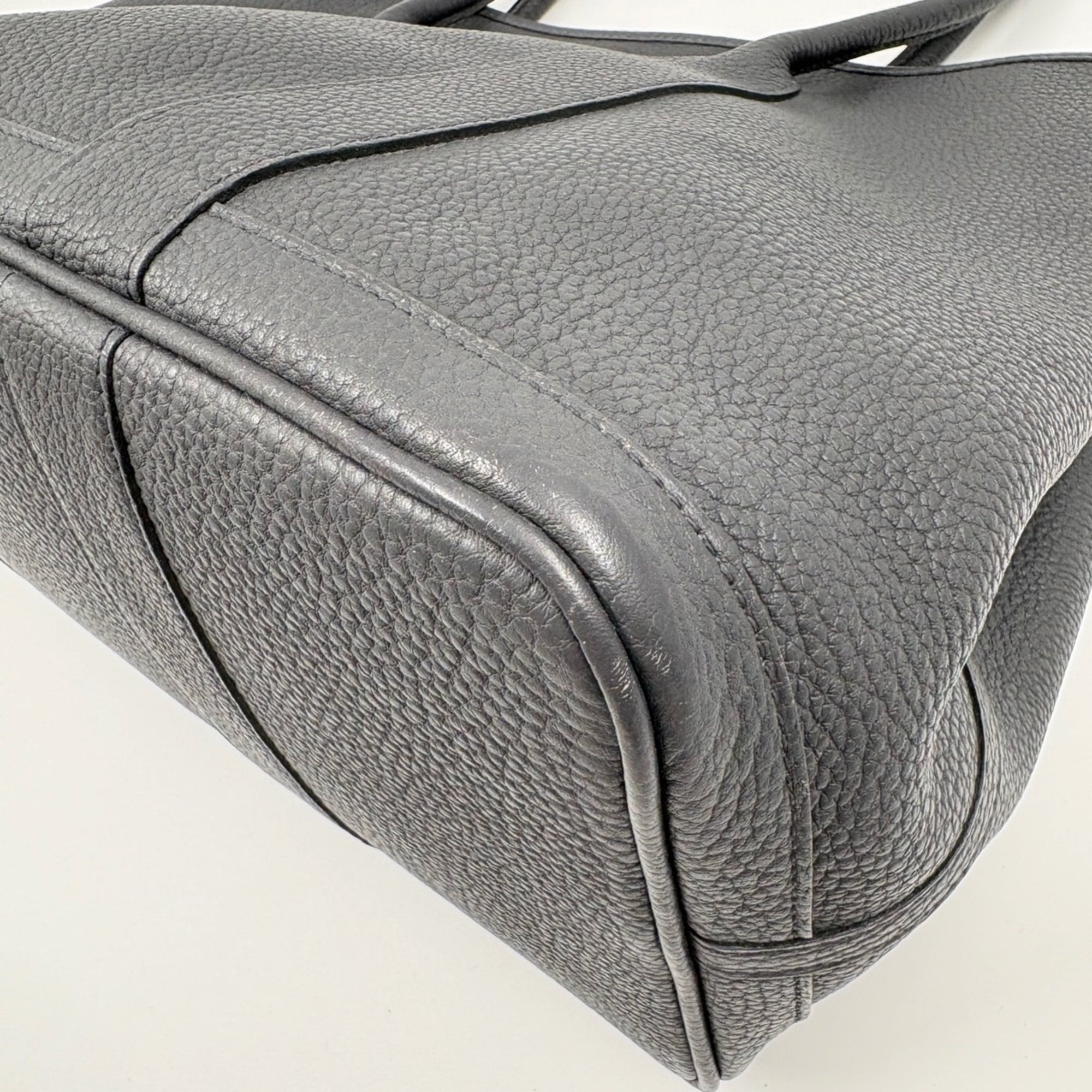 Hermes Garden Gray Handbag (Pre-Owned)
