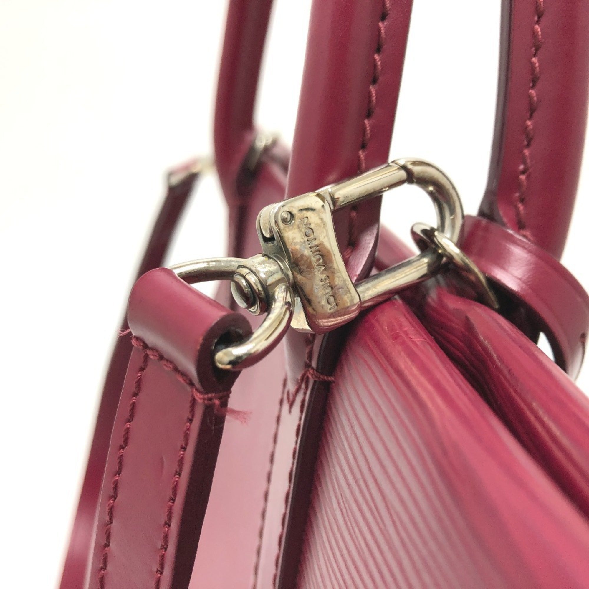 Louis Vuitton Epi Fuchsia Epi Leather Handbag (Pre-Owned)