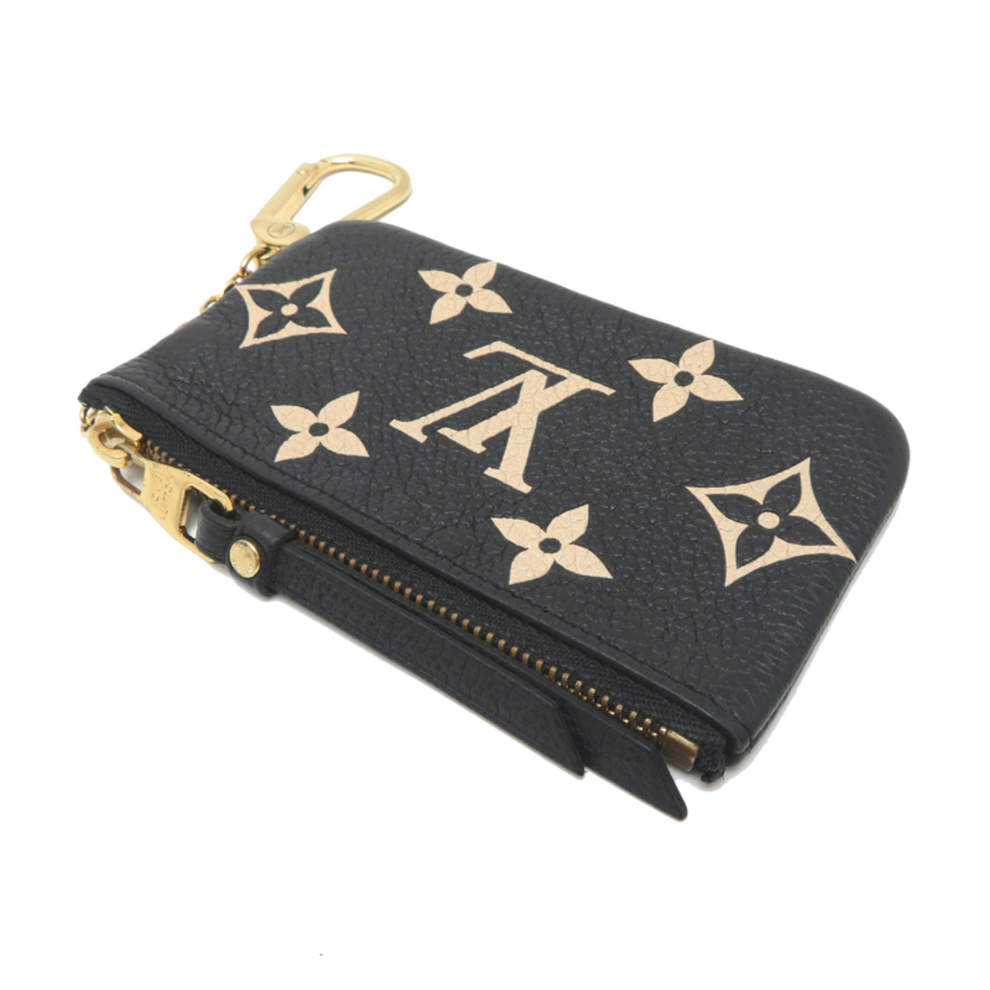 Louis Vuitton Bicolor Black Monogram Empreinte Coin Purse/Coin Case (Pre-Owned)