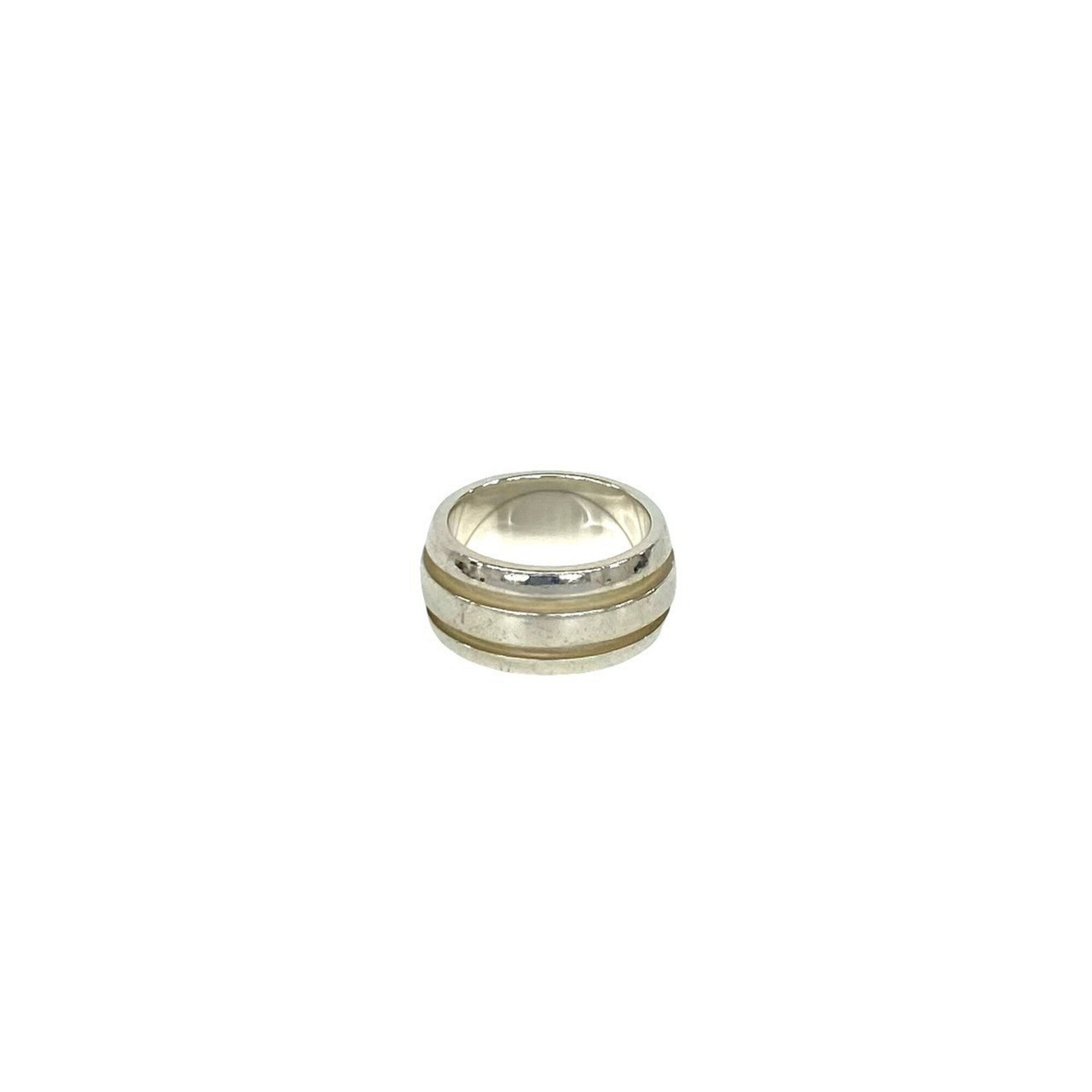Tiffany Silver Silver 925 Band Ring (Pre-Owned)