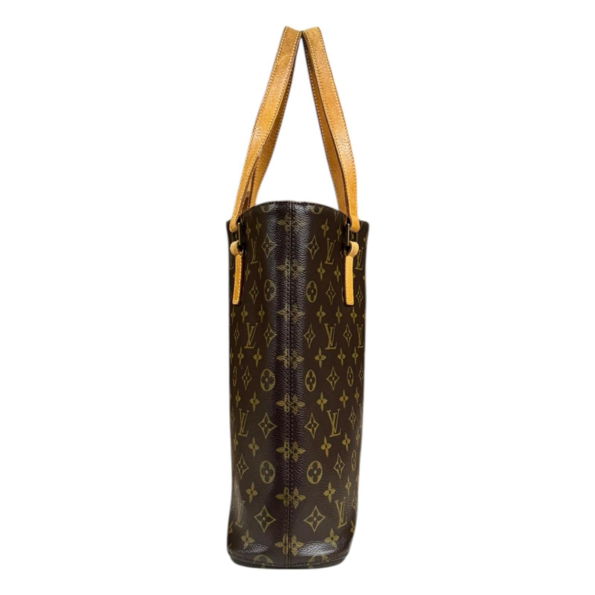 Louis Vuitton Brown Monogram Canvas Tote Bag (Pre-Owned)