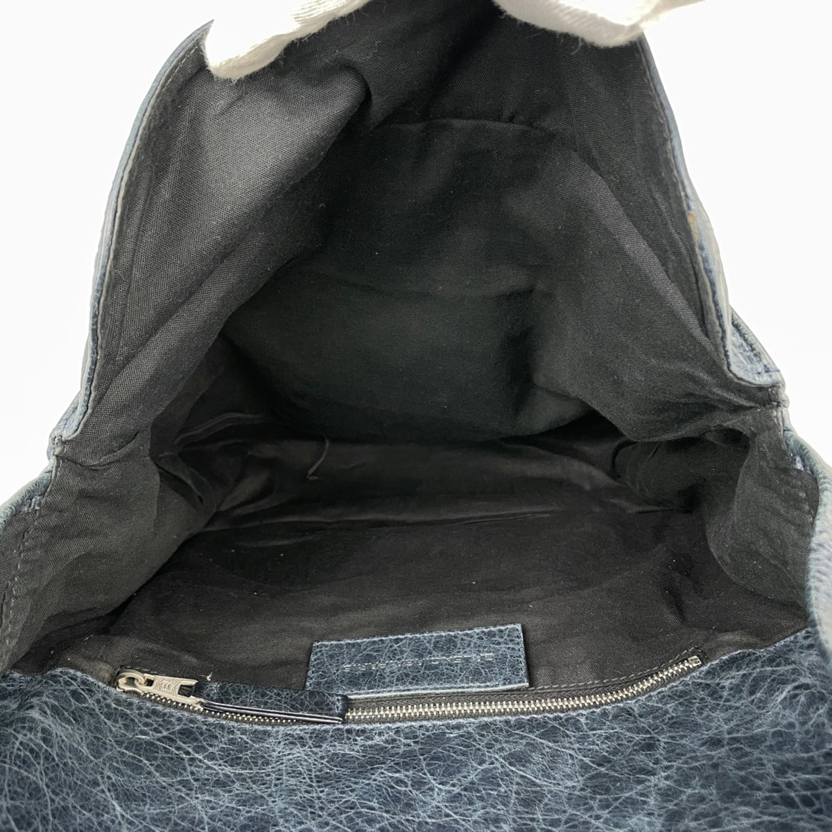Balenciaga Navy Leather Shoulder Bag (Pre-Owned)