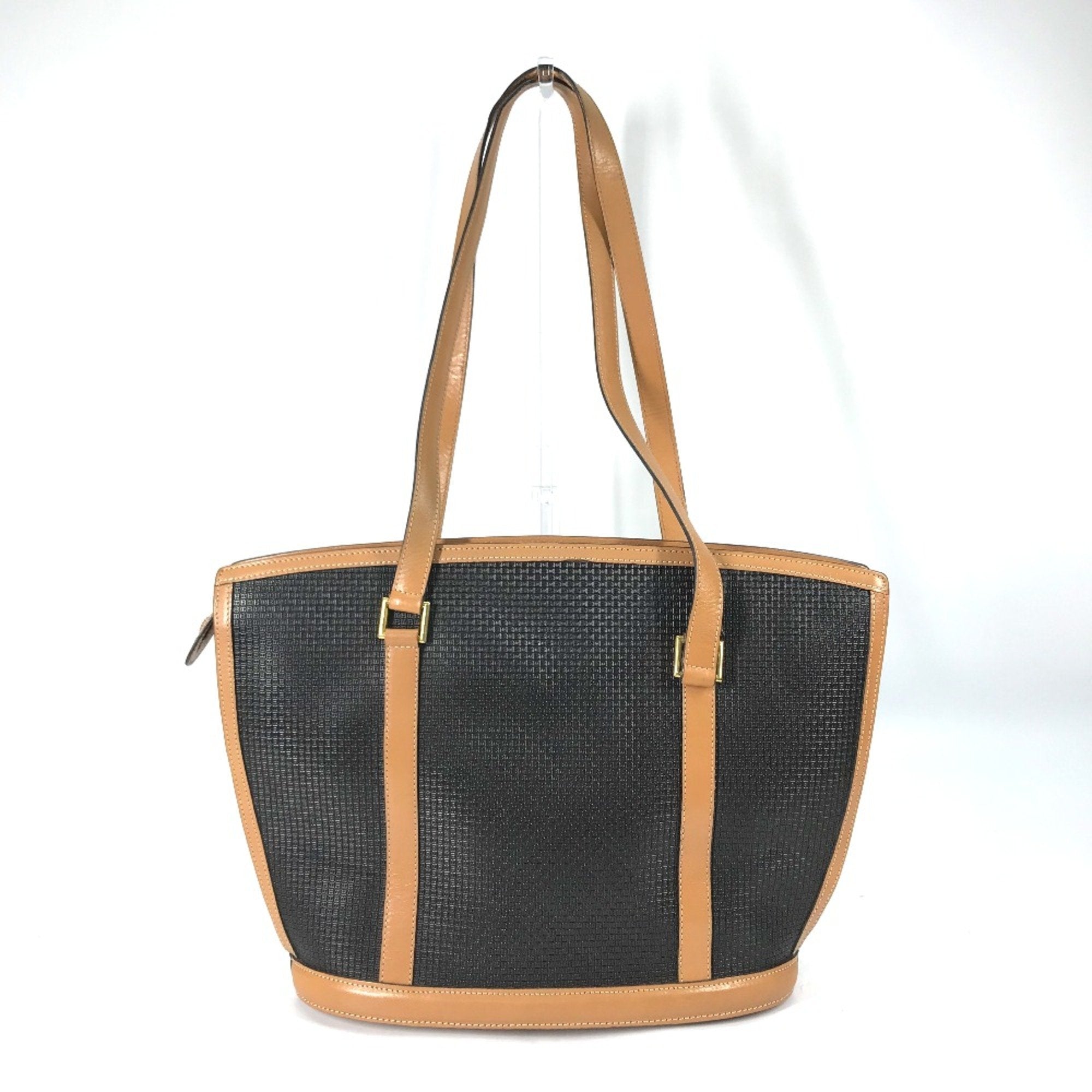 Bally Black Leather Tote Bag (Pre-Owned)