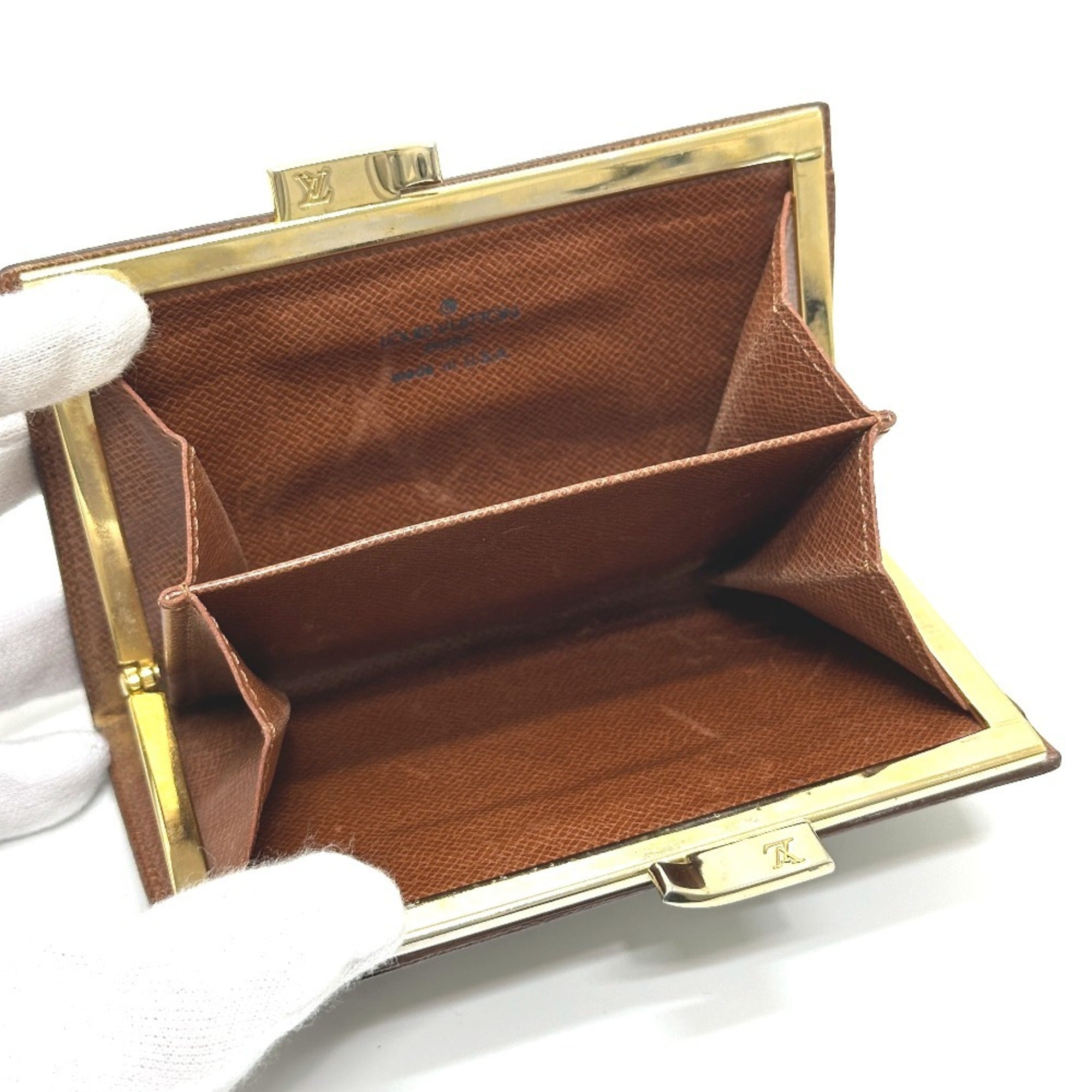 Louis Vuitton Brown Monogram Monogram Wallet (Bi-Fold) (Pre-Owned)