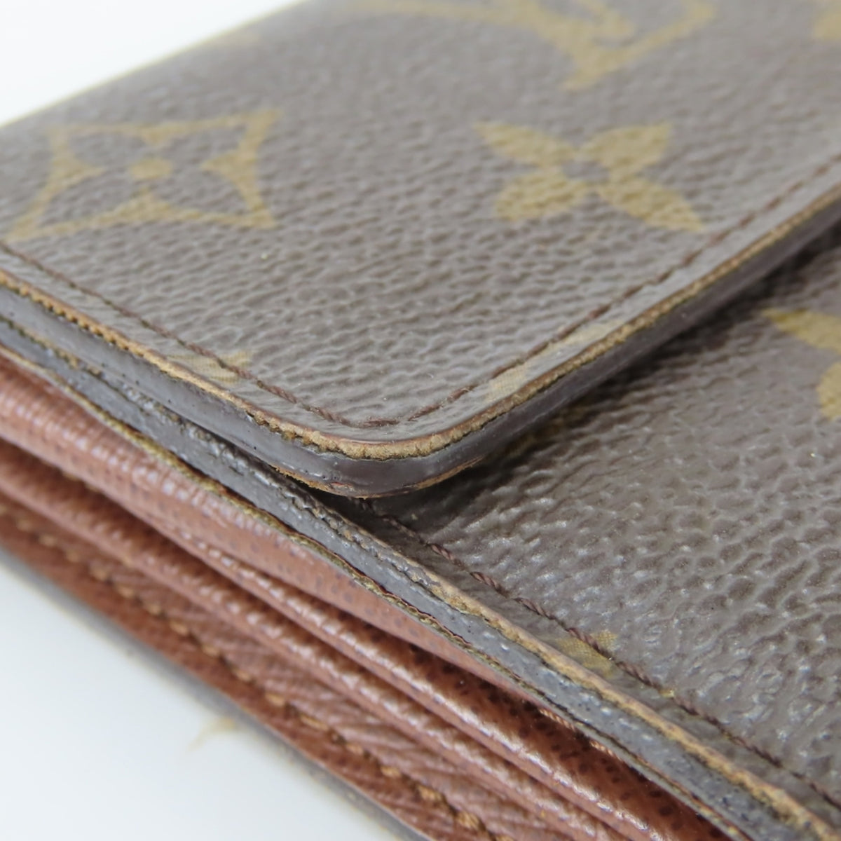 Louis Vuitton Monogram Brown Monogram Long Wallet (Bi-Fold) (Pre-Owned)