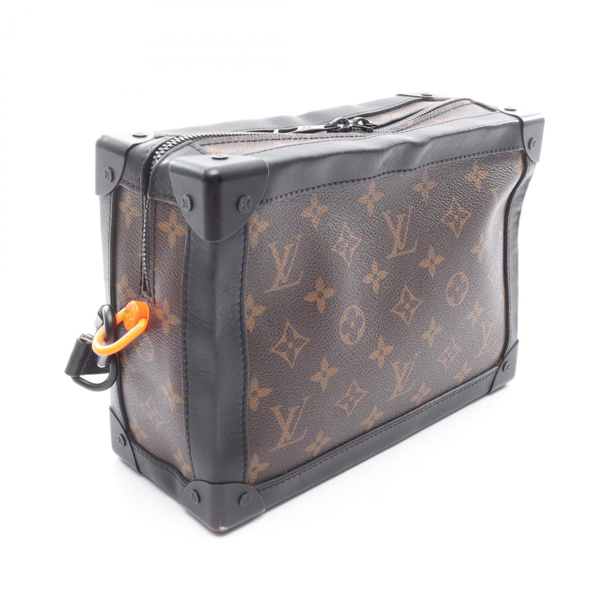 Louis Vuitton Black Brown Monogram Monogram Handbag Shoulder Bag (Pre-Owned)