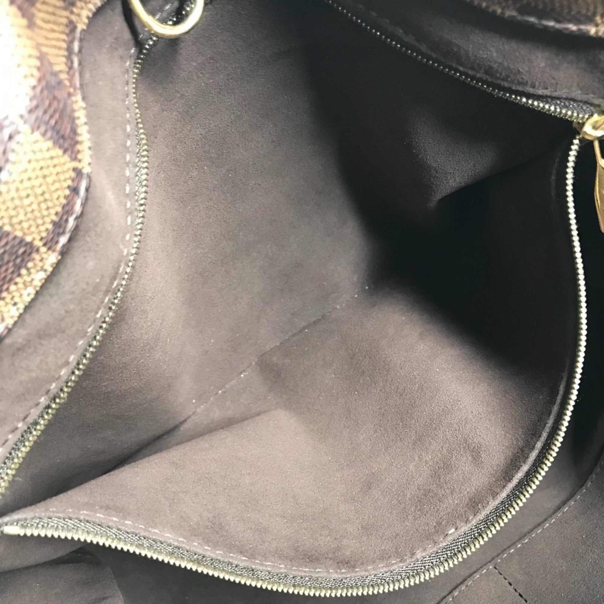 Louis Vuitton Damier Brown Ebene Damier Canvas Shoulder Bag Tote Bag (Pre-Owned)