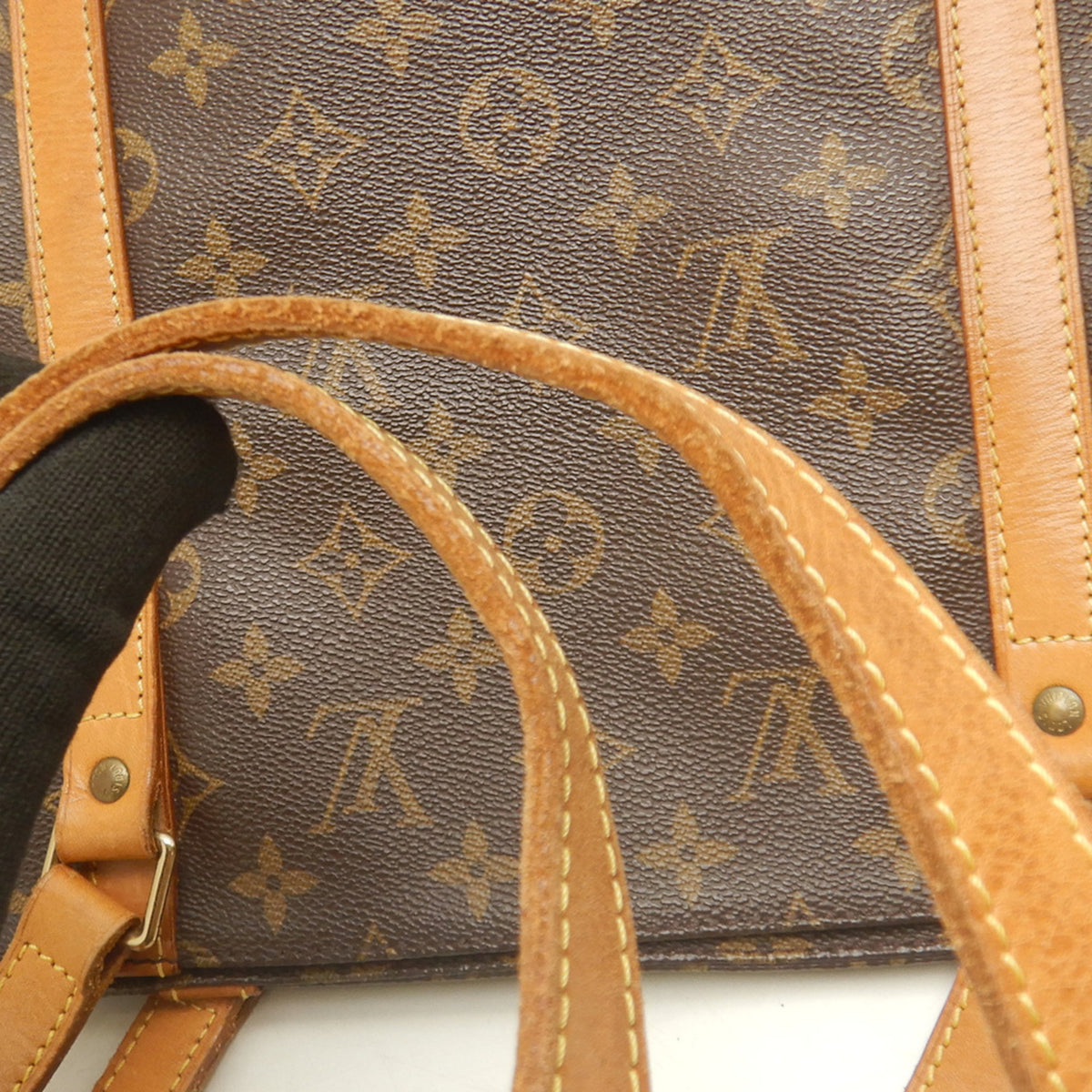 Louis Vuitton Monogram Brown Monogram Tote Bag (Pre-Owned)