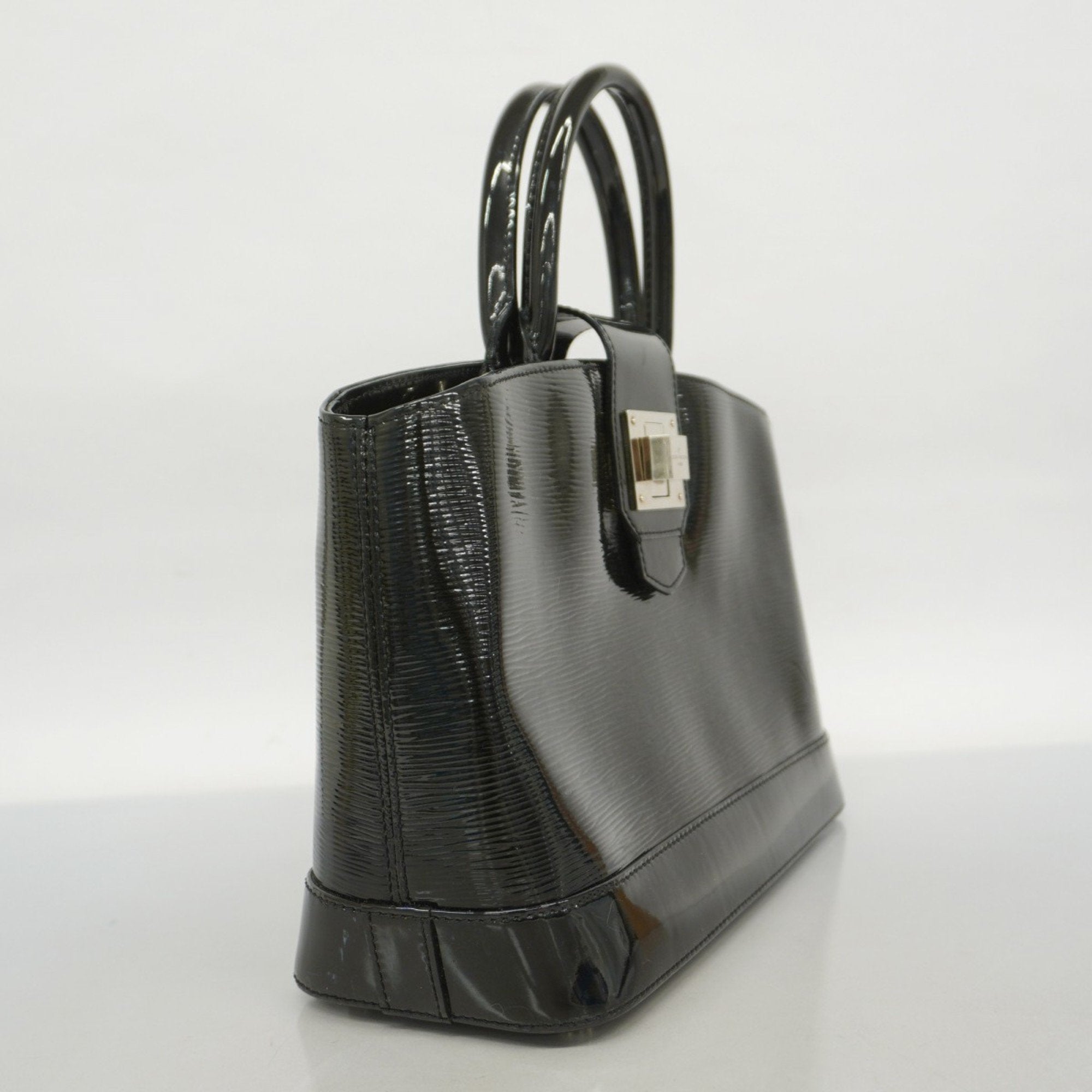 Louis Vuitton Noir Handbag (Pre-Owned)