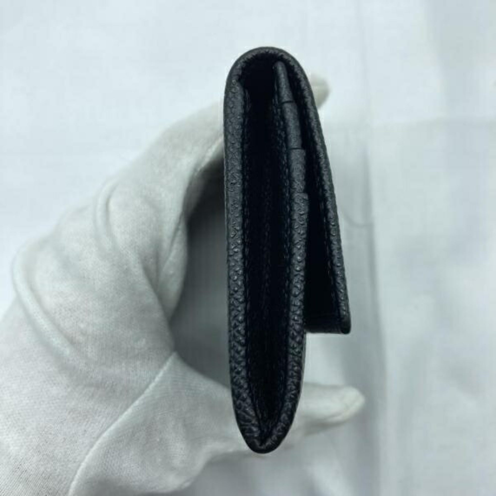 Bvlgari Black Coin Purse/Coin Case (Pre-Owned)