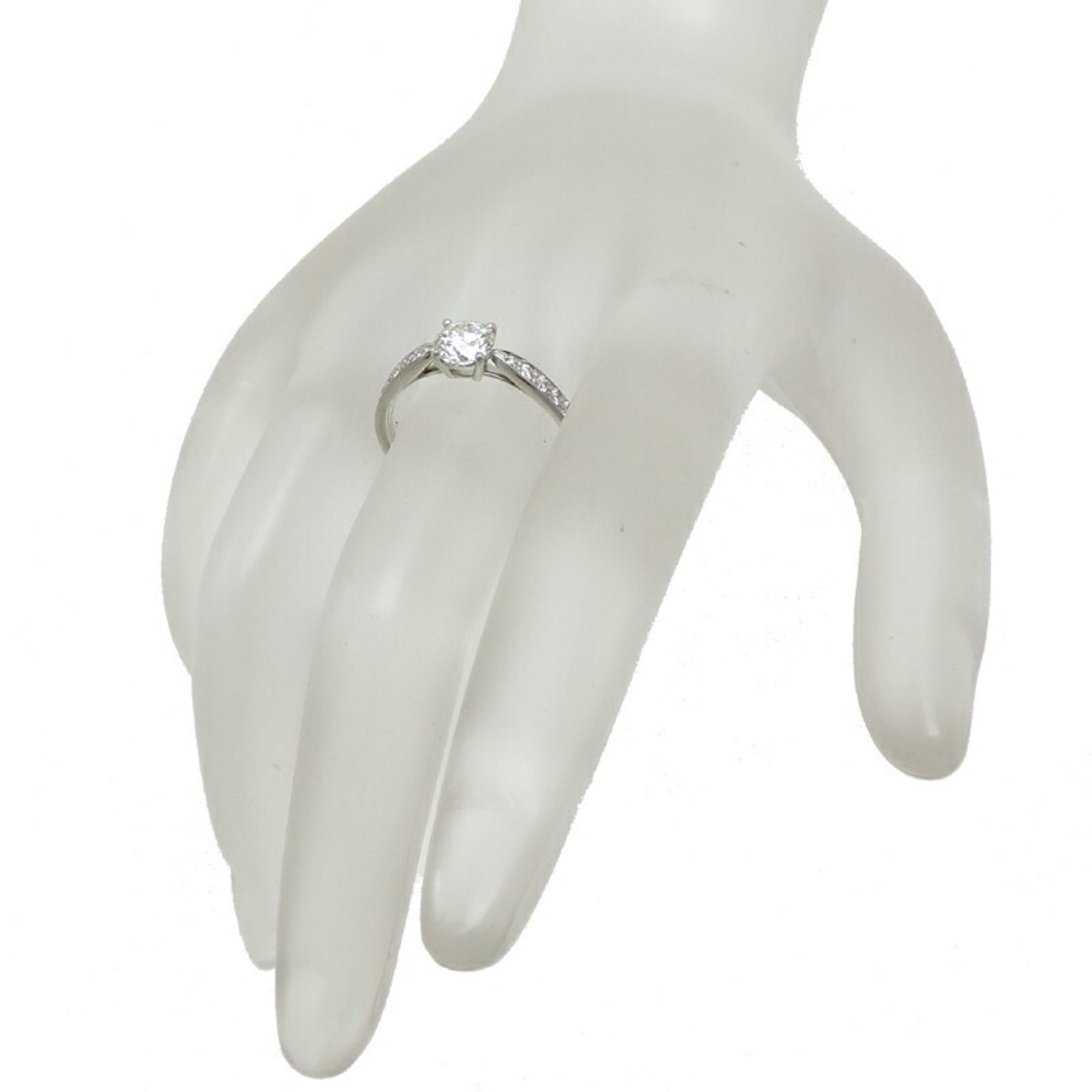 Tiffany Silver Silver 925 Band Ring (Pre-Owned)