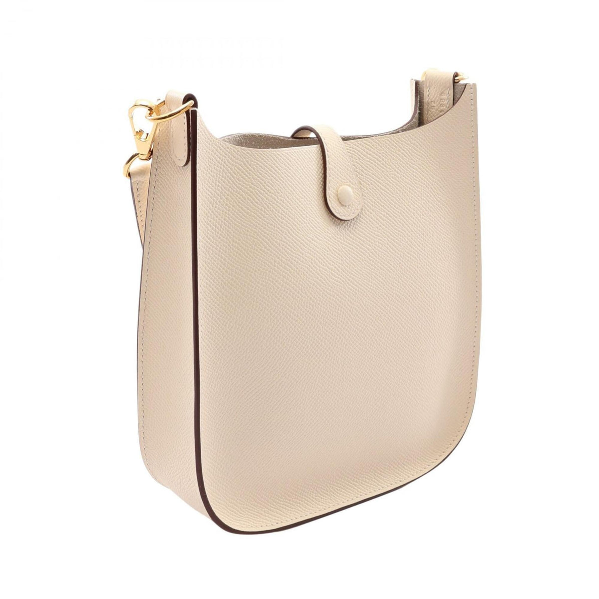 Hermes Ivory Epsom Leather Handbag Shoulder Bag (Pre-Owned)