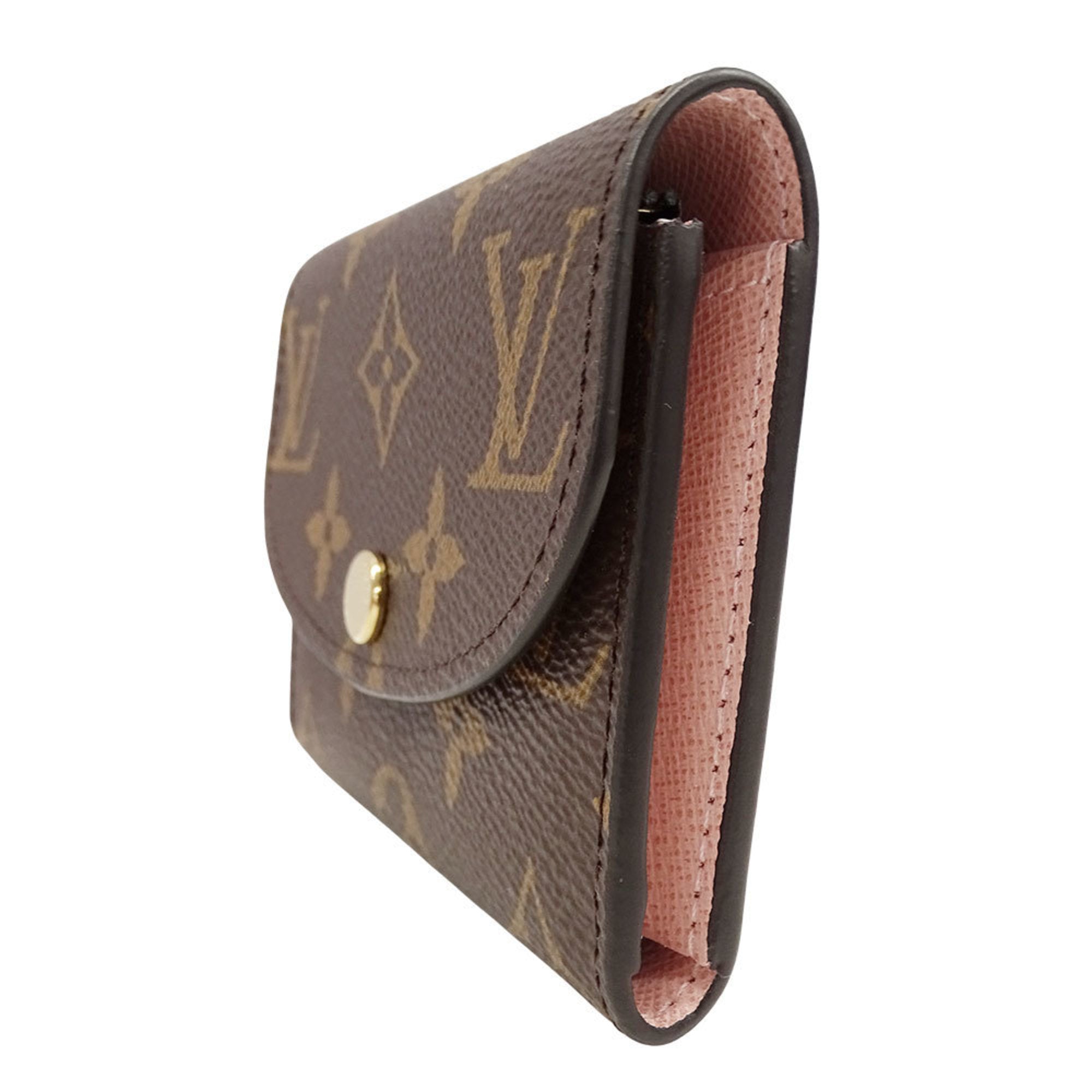 Louis Vuitton Rose Ballerine Monogram Coin Purse/Coin Case (Pre-Owned)