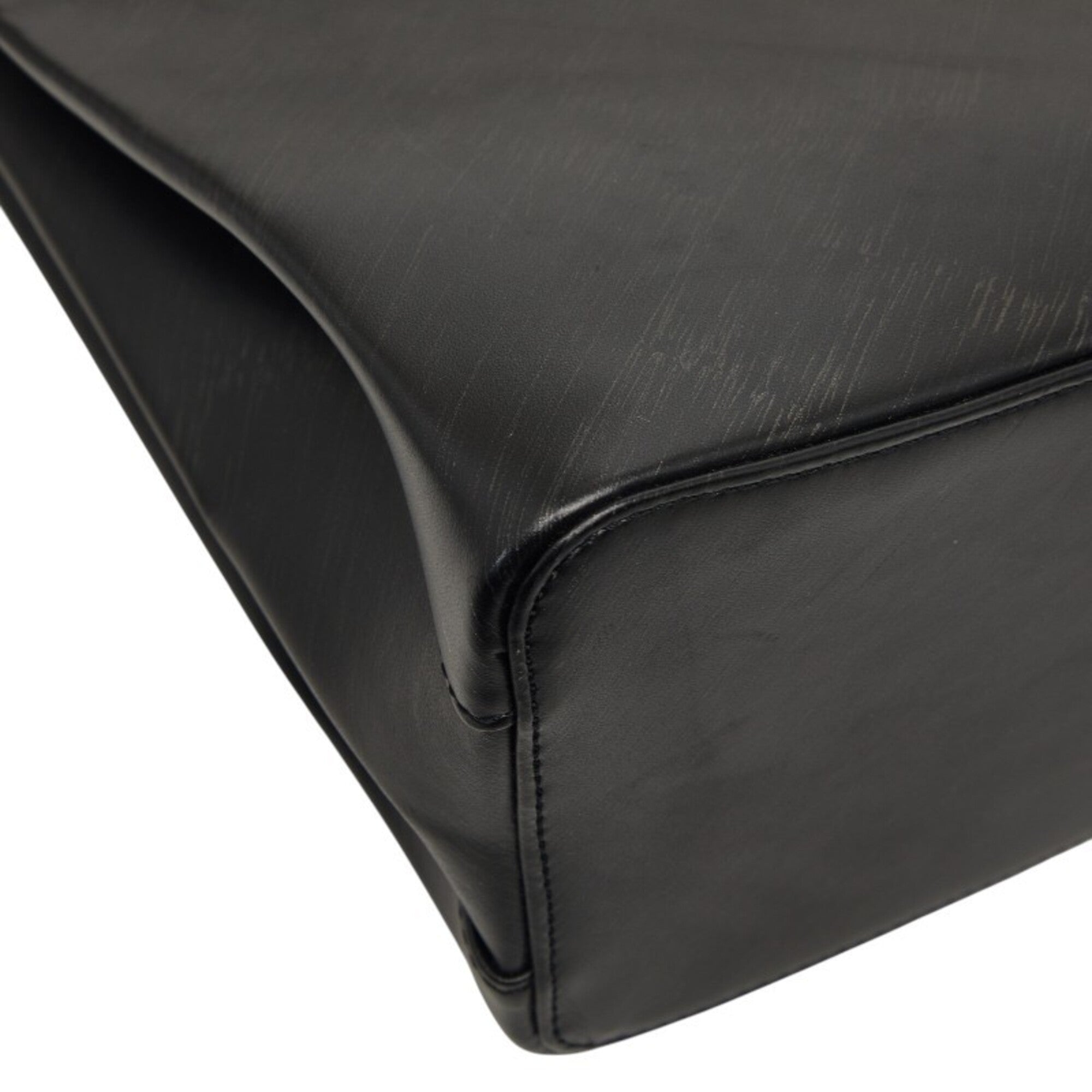 Cartier Black Leather Handbag (Pre-Owned)